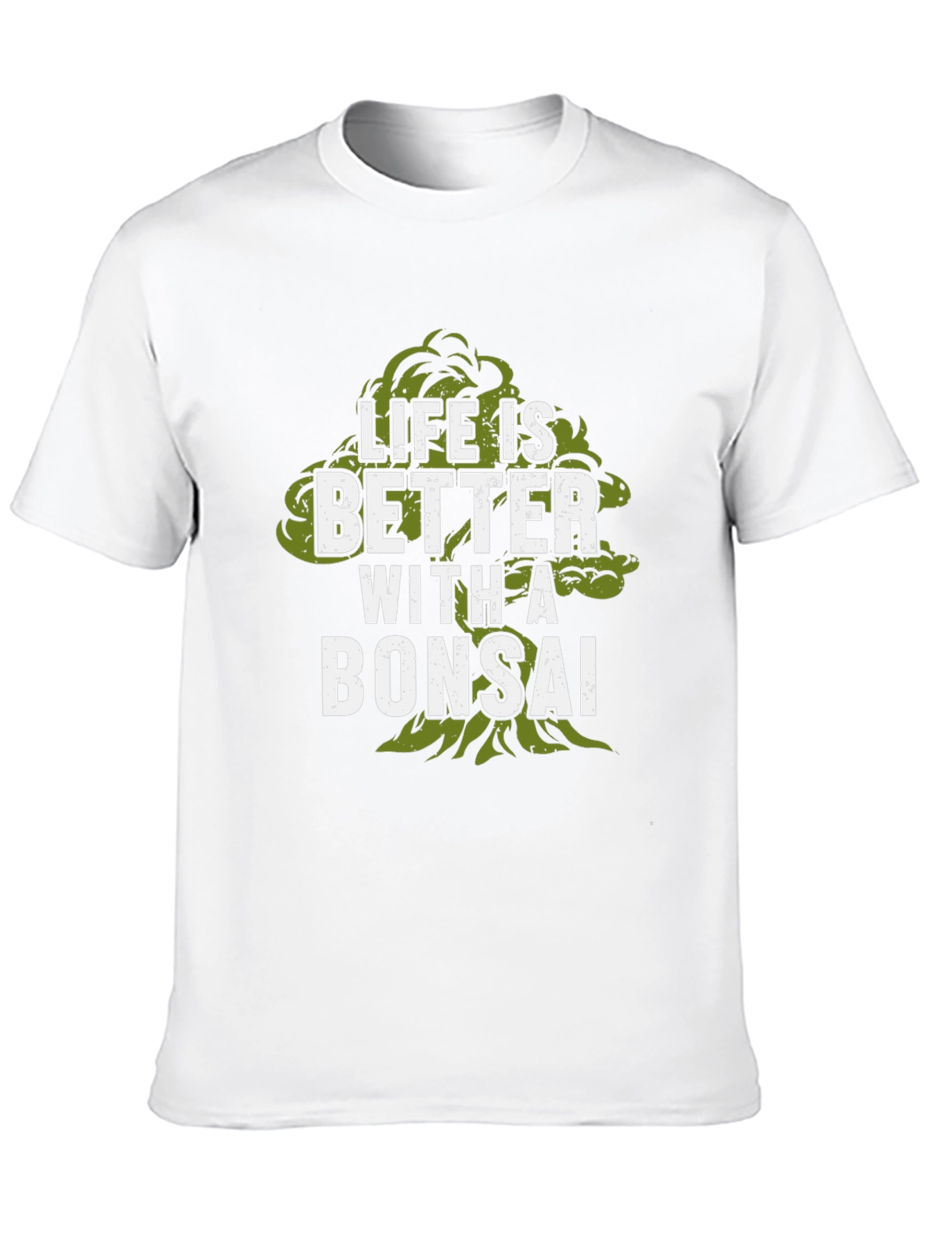 Black Life is Better with a Bonsai Black T-Shirt view 10