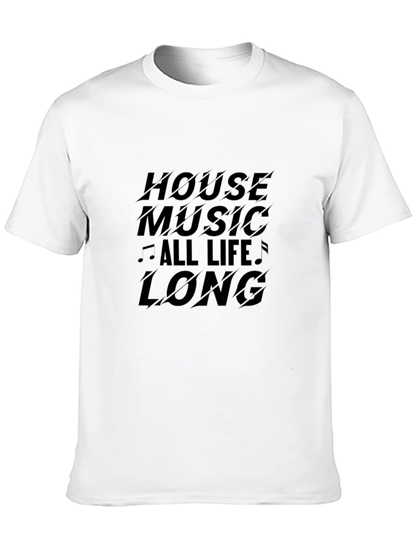 Black House Music All Life Long Graphic Tee view 10
