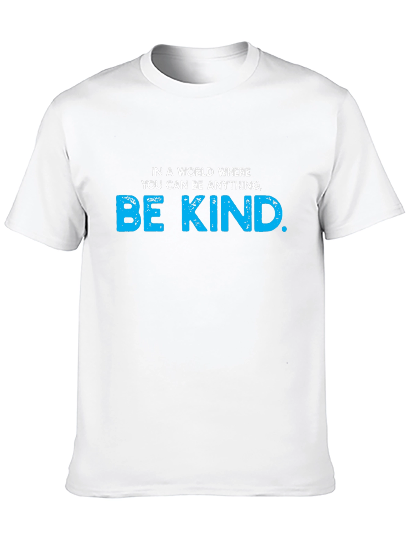 Black Be Kind Graphic T-Shirt - Inspirational Tee view 10