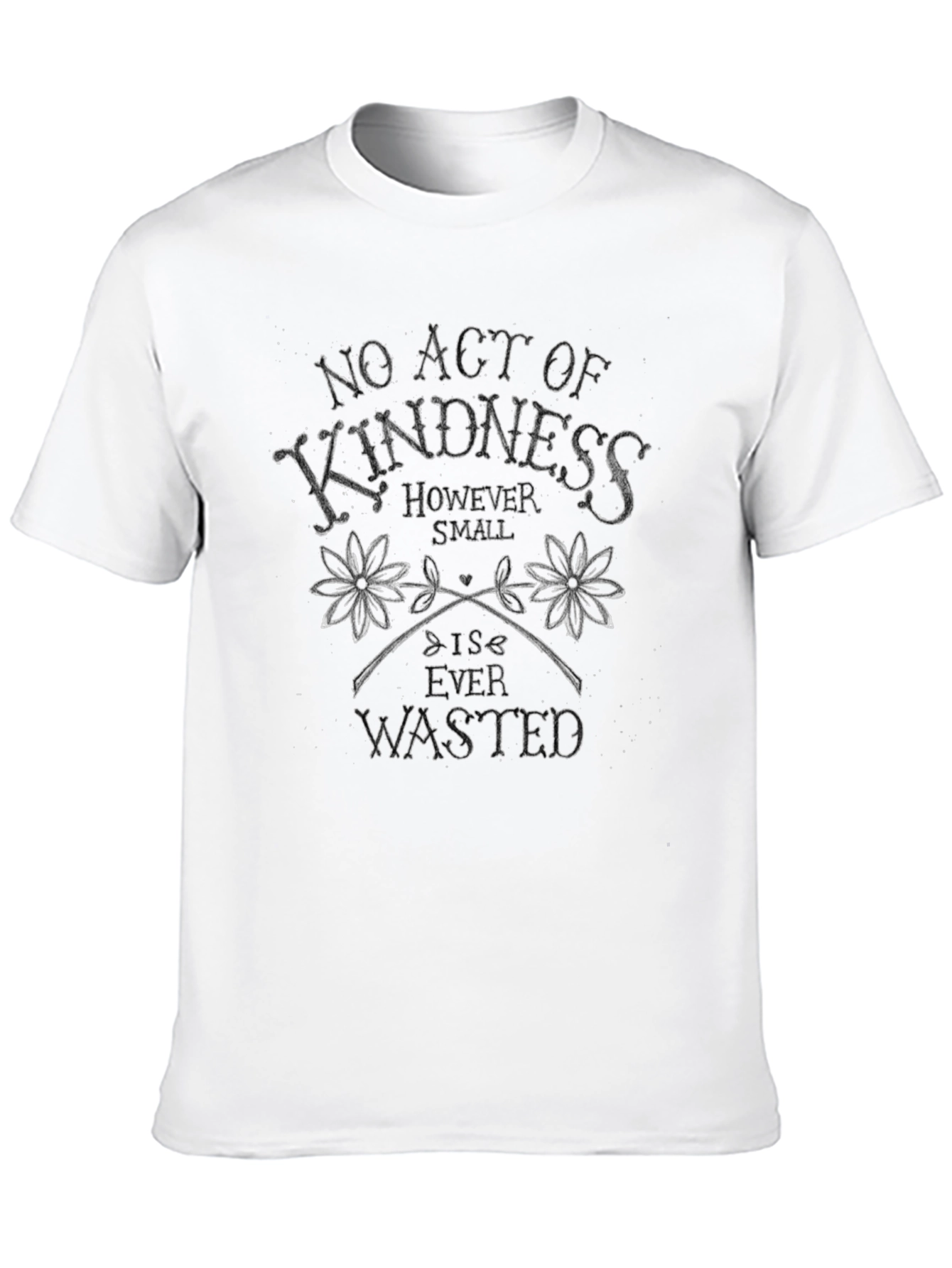 Black Kindness Graphic T-Shirt view 10