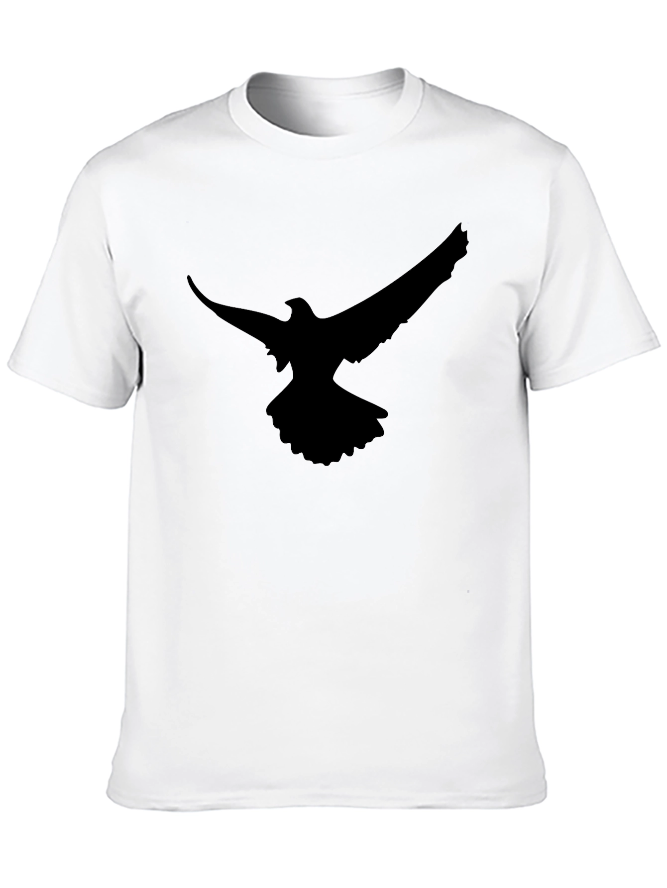 Black Black Eagle Graphic Tee - Mens Crew Neck view 10
