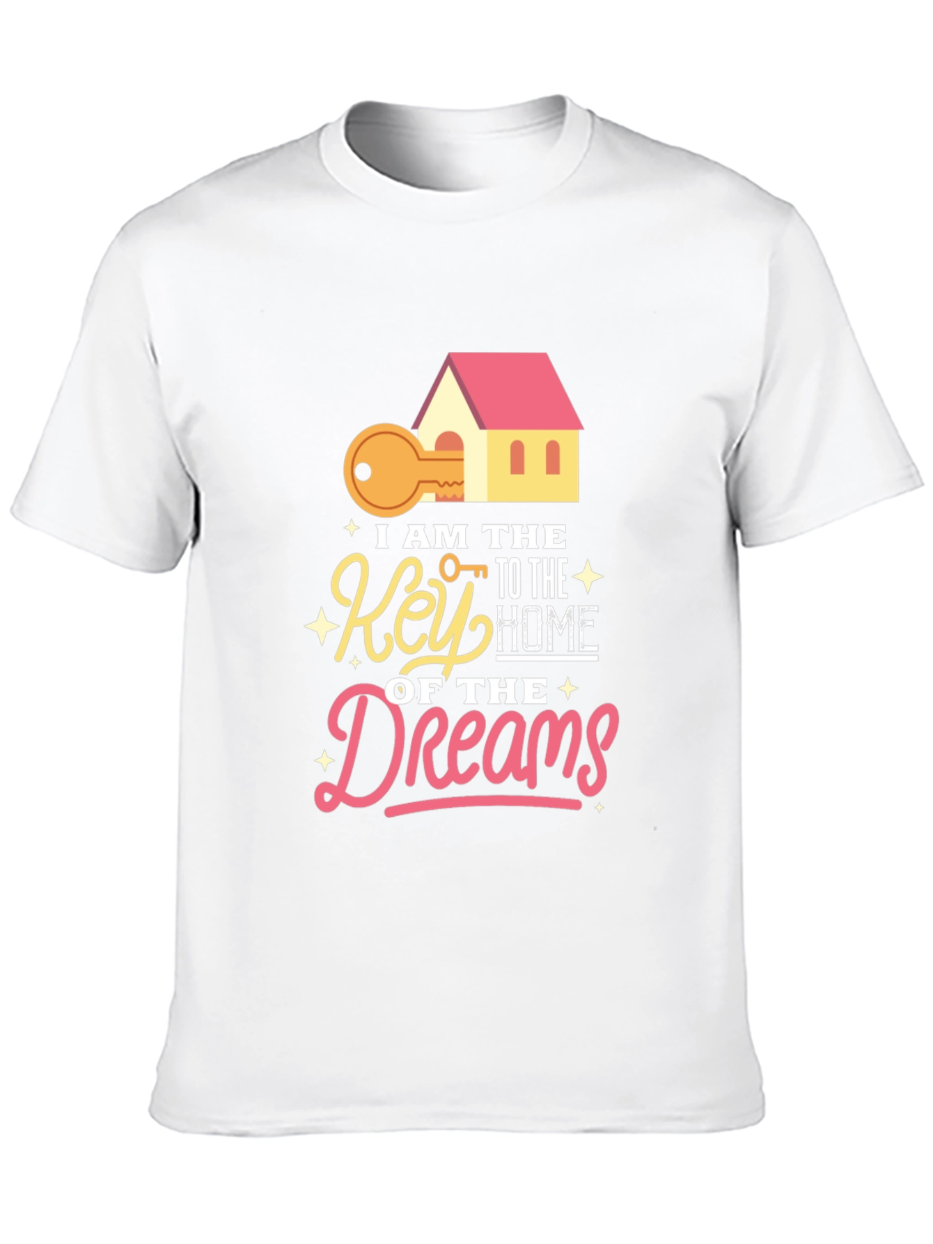 Black Key To Home Dreams Graphic T-Shirt view 10