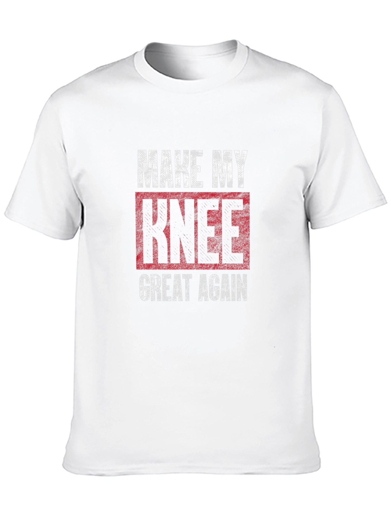 Black Make My Knee Great Again T-Shirt view 10