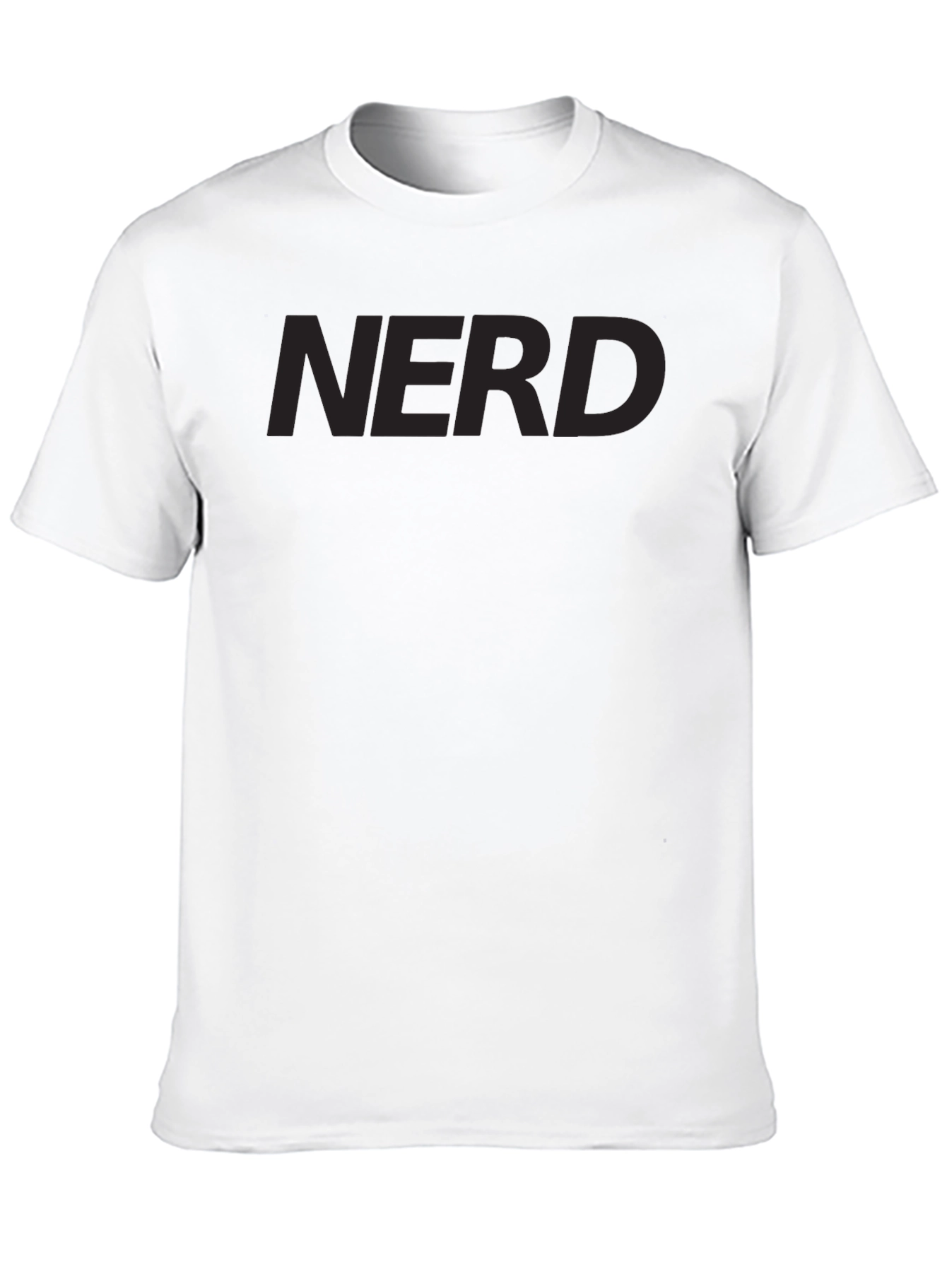 Black Nerd Tee - Classic Style view 10