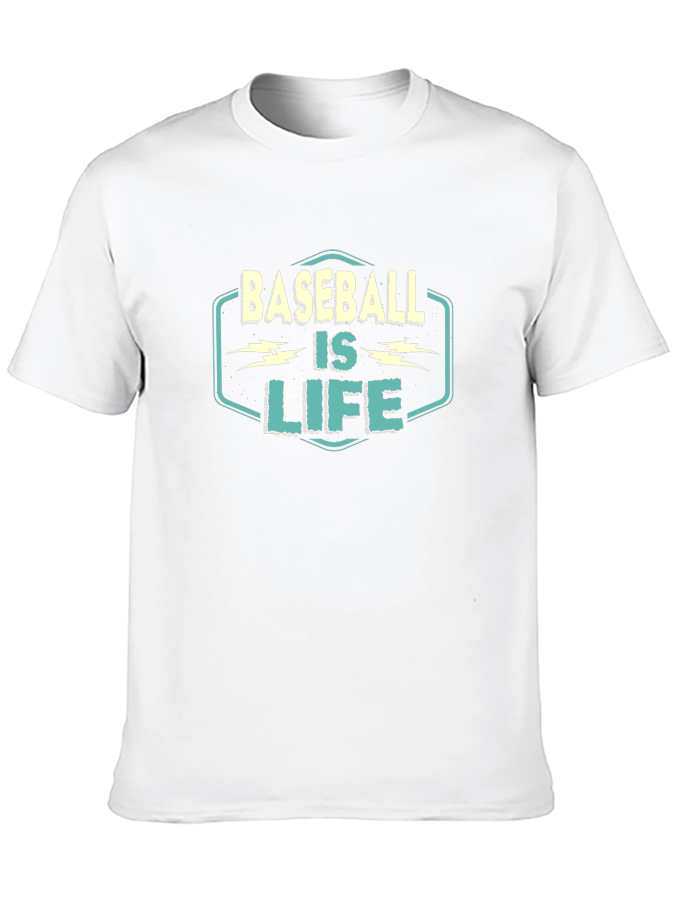 Black Baseball is Life Graphic T-Shirt view 10