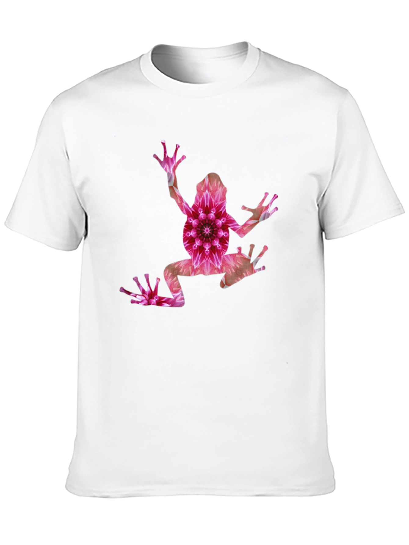 Black Floral Frog Graphic T-Shirt - Modern Style view 10