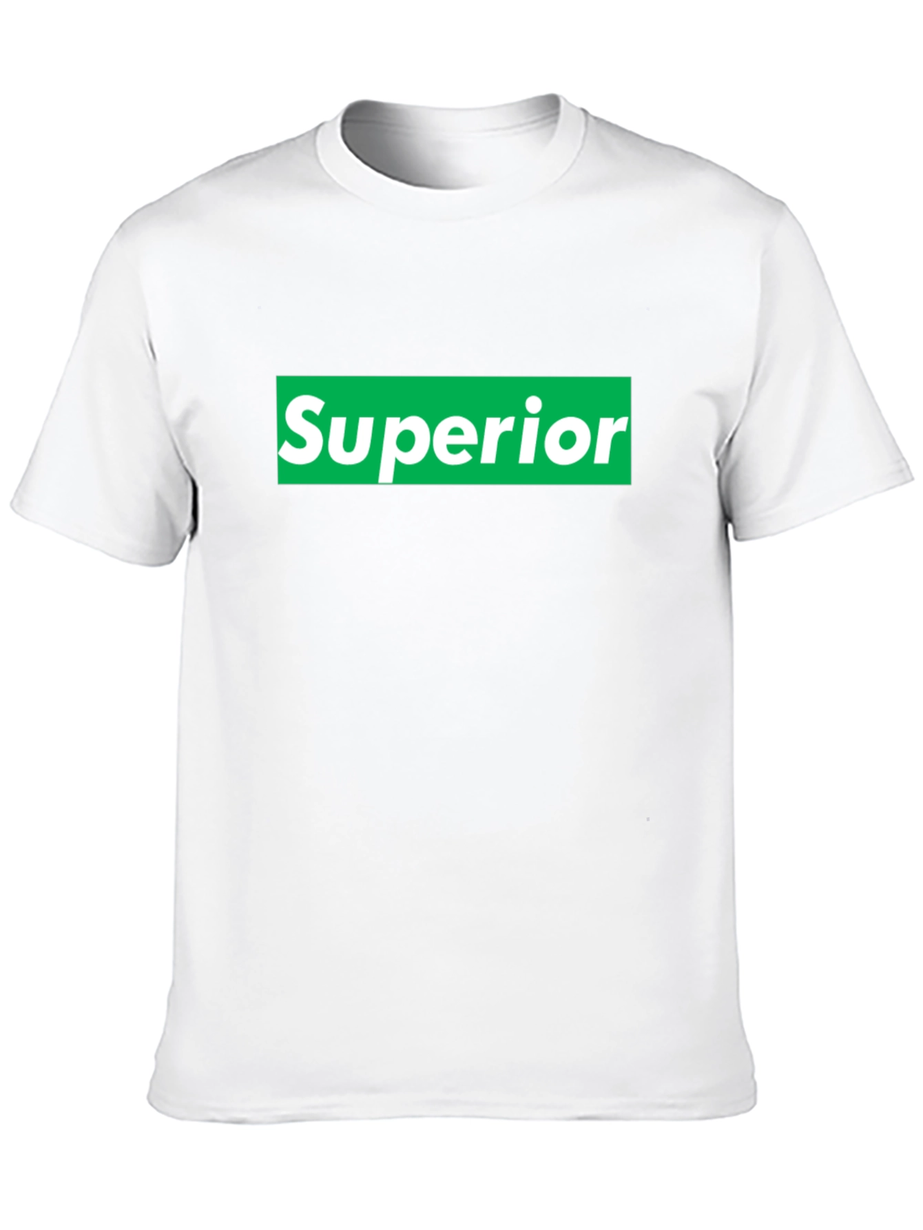 Black Superior Graphic Tee - Bold Statement T-Shirt view 10