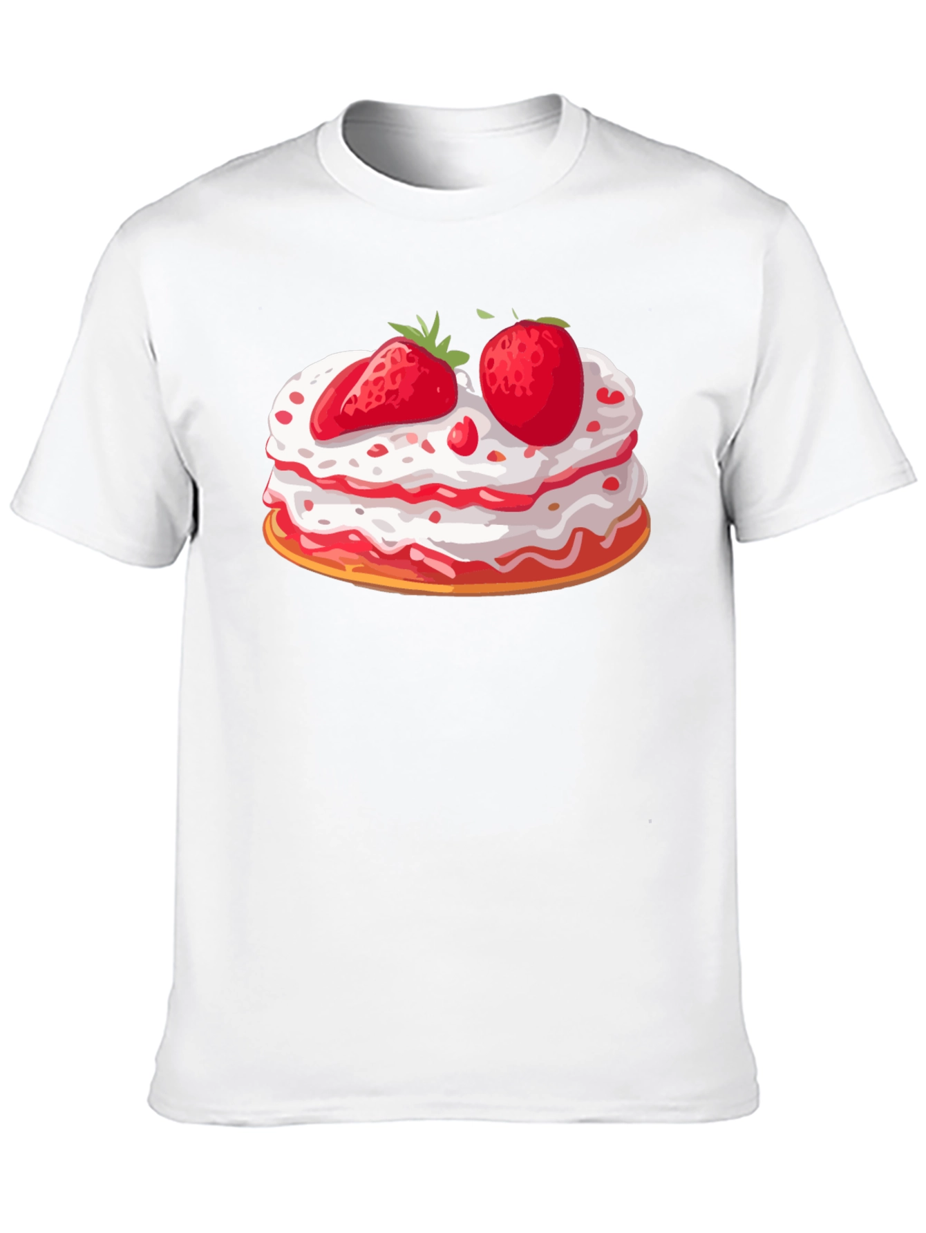 Black Strawberry Shortcake T-Shirt - Sweet Treat Tee view 10