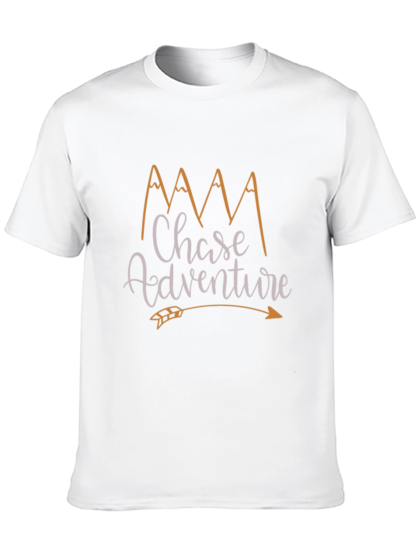 Black Chase Adventure Graphic Tee - Black Crew Neck Shirt view 10