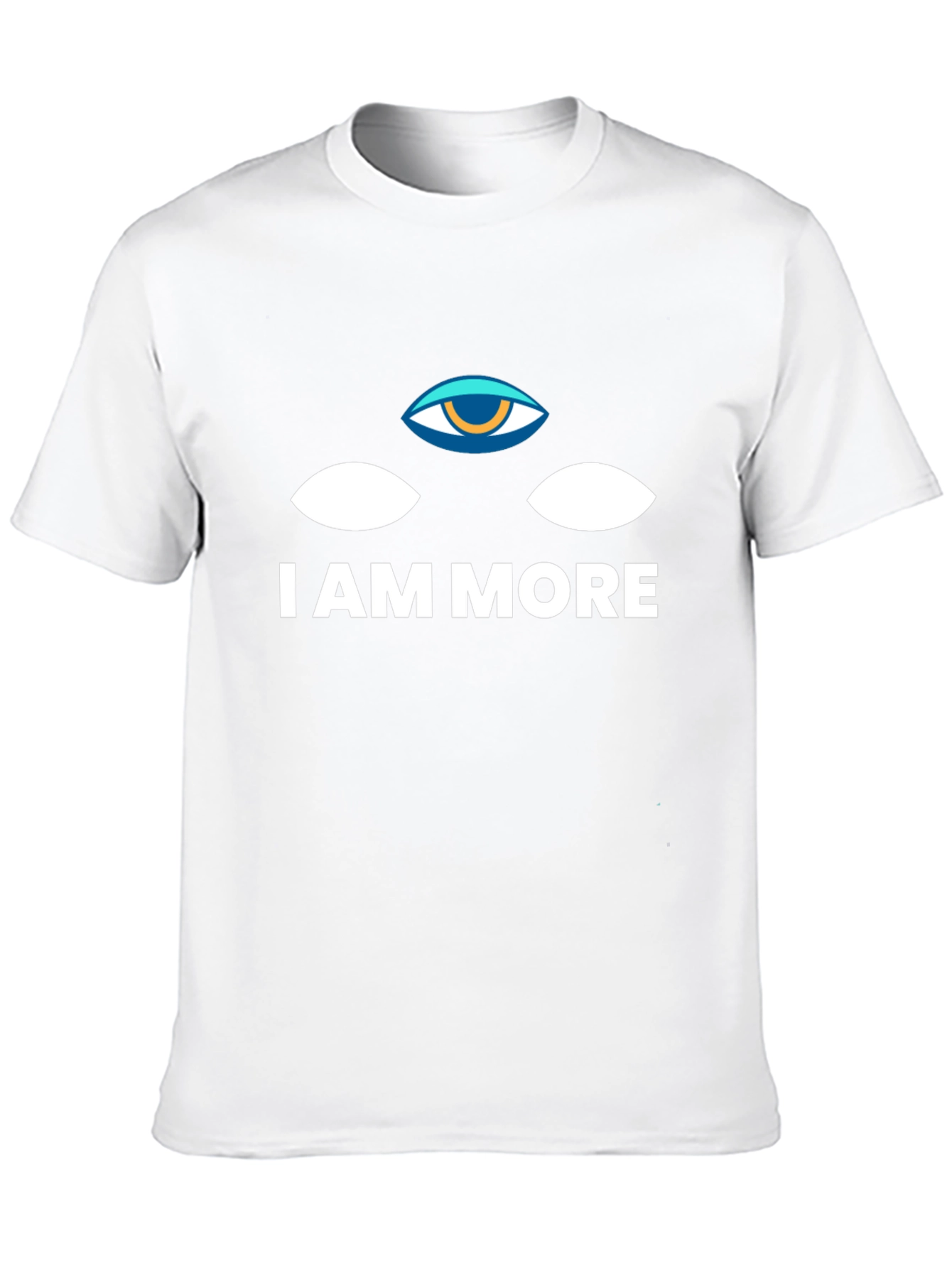 Black I AM MORE Graphic T-Shirt - Black Crew Neck view 10