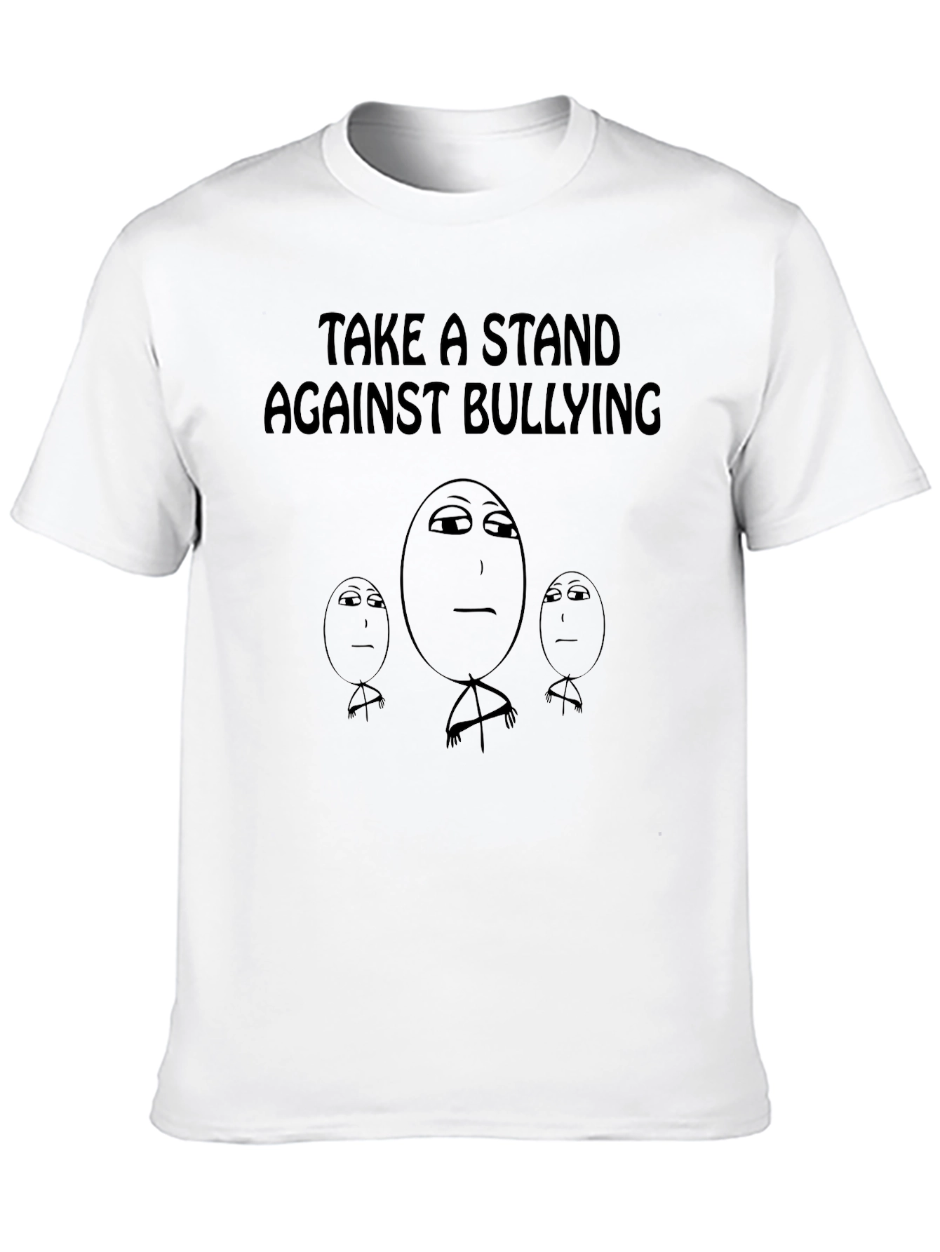 Black Take a Stand Against Bullying Tee view 10