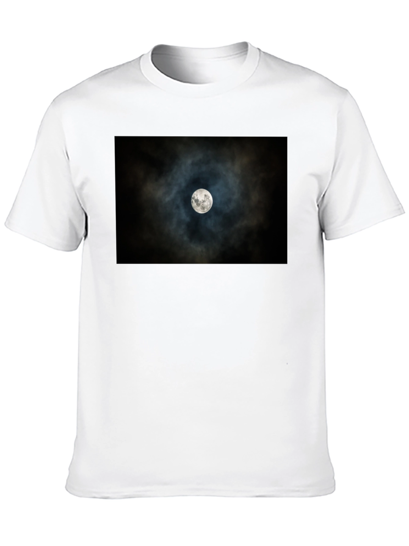 Black Lunar Eclipse Black Tee - Celestial Style view 10