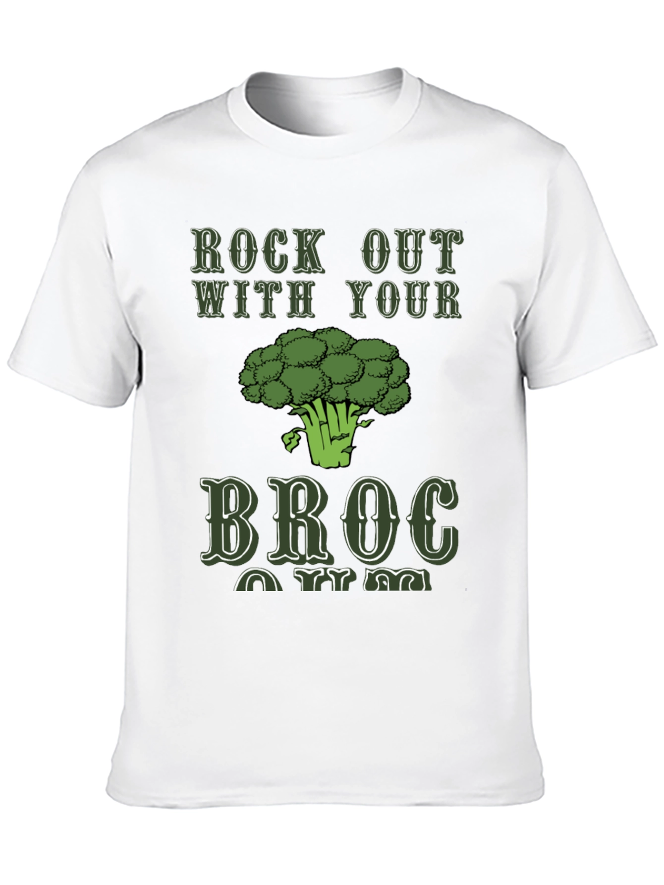 Black Rock Out With Your Broc T-Shirt view 10