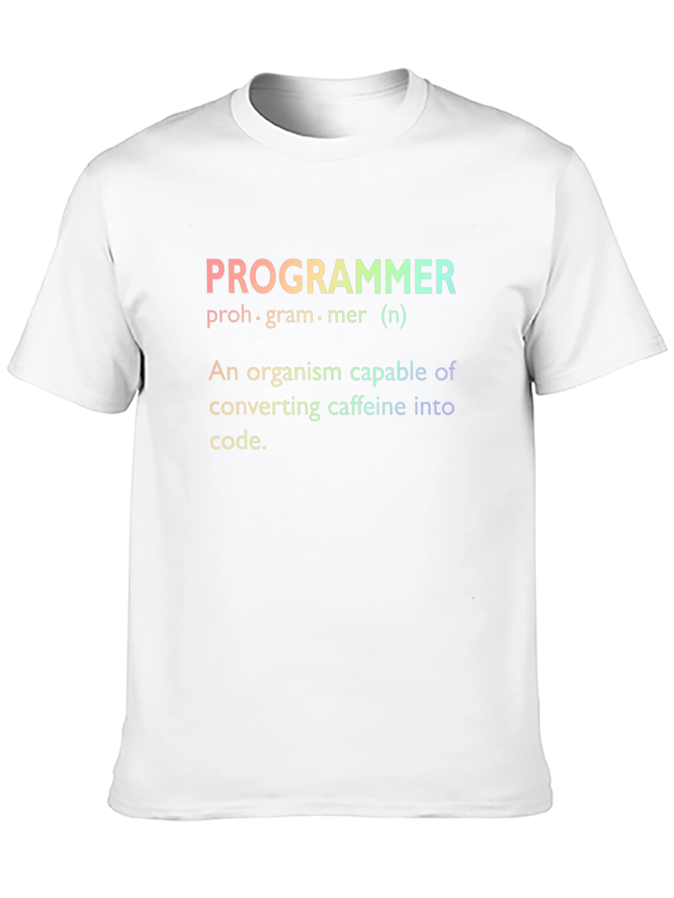 Black Programmer Definition T-Shirt view 10