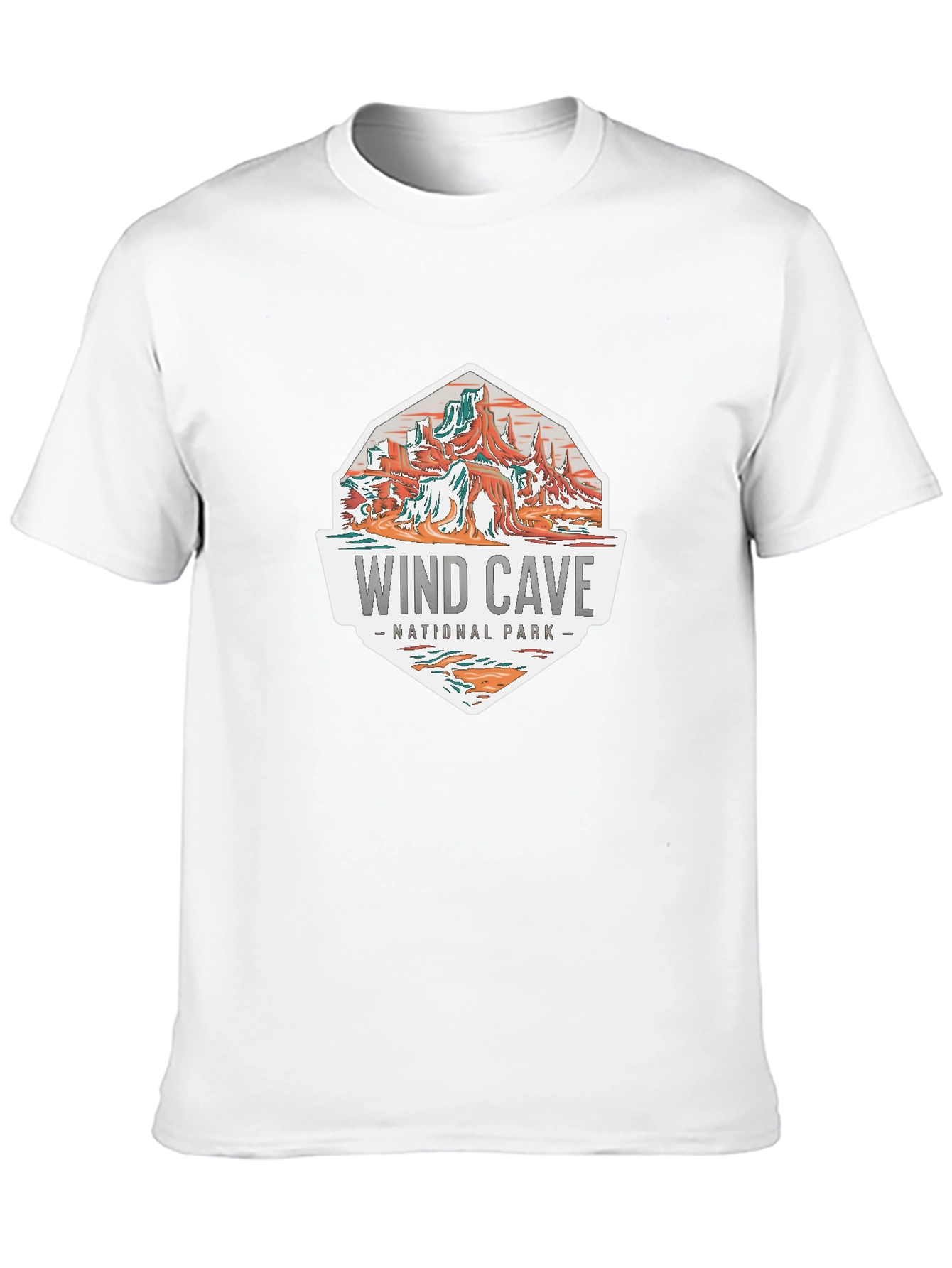 Black Wind Cave National Park Graphic Tee view 10