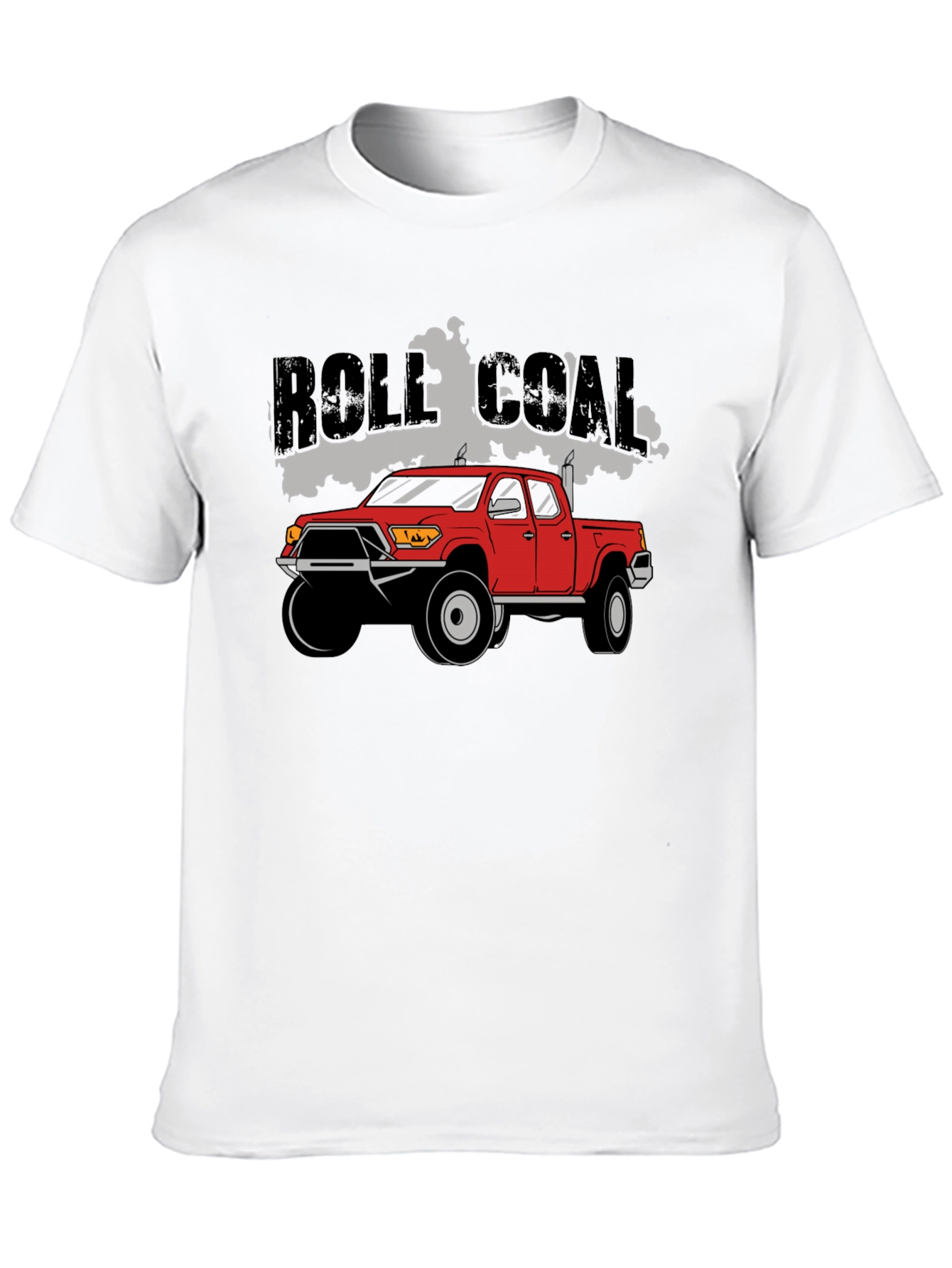 Black Role Coal Red Truck T-Shirt view 10