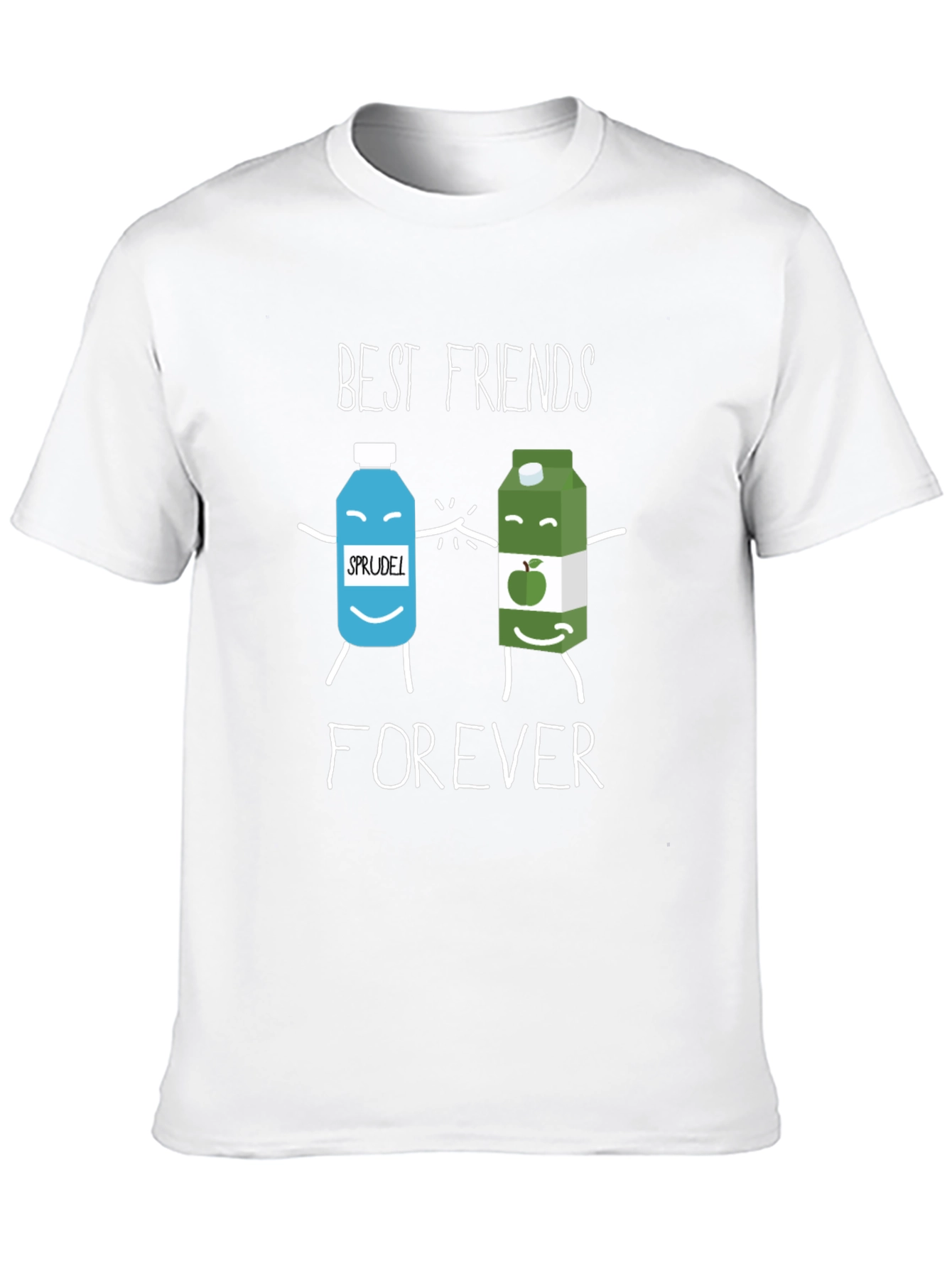 Black Best Friends Forever Graphic Tee view 10