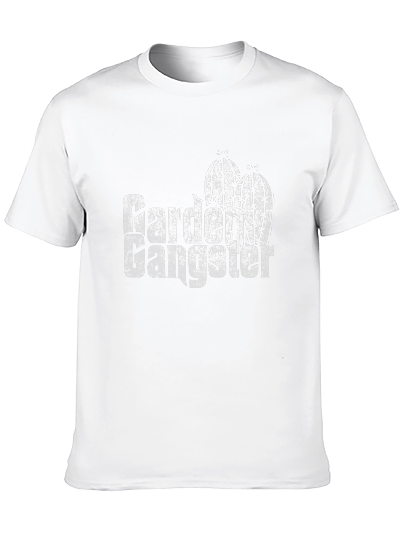 Black Garden Gangster Cactus Graphic Tee view 10