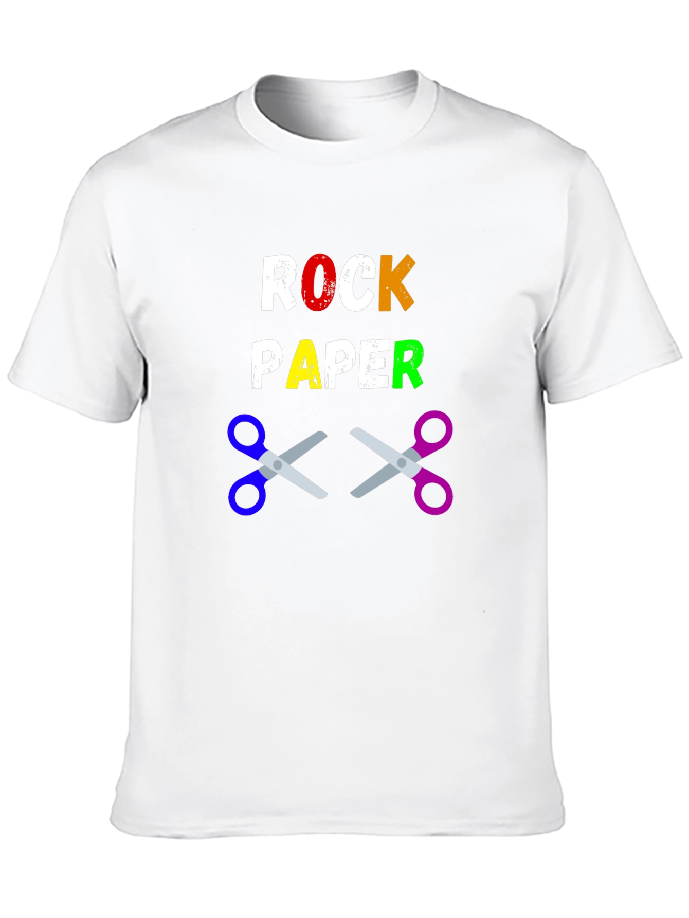 Black Rock Paper Scissors Graphic Tee view 10