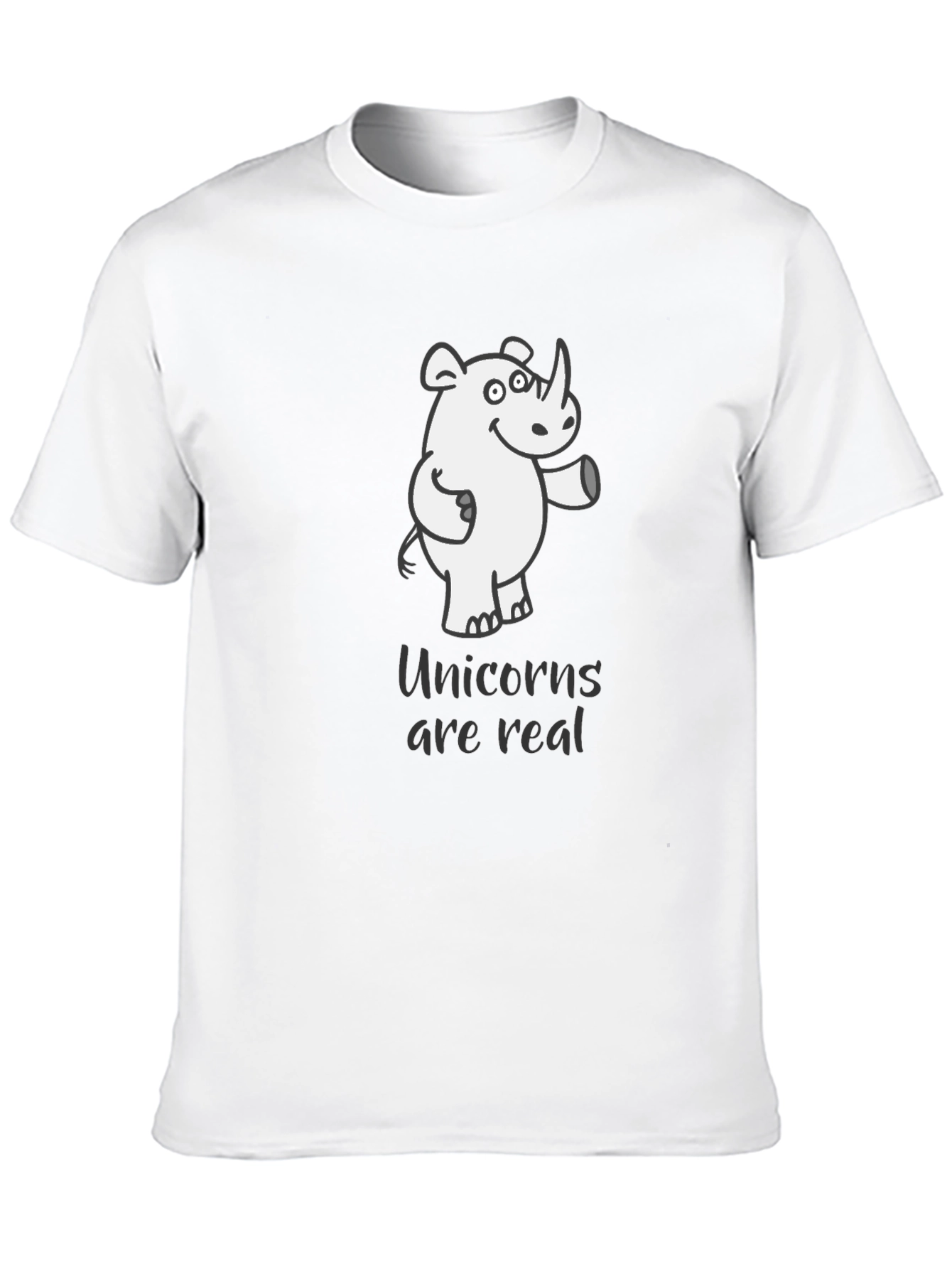 Black Unicorns Are Real Graphic T-Shirt view 10