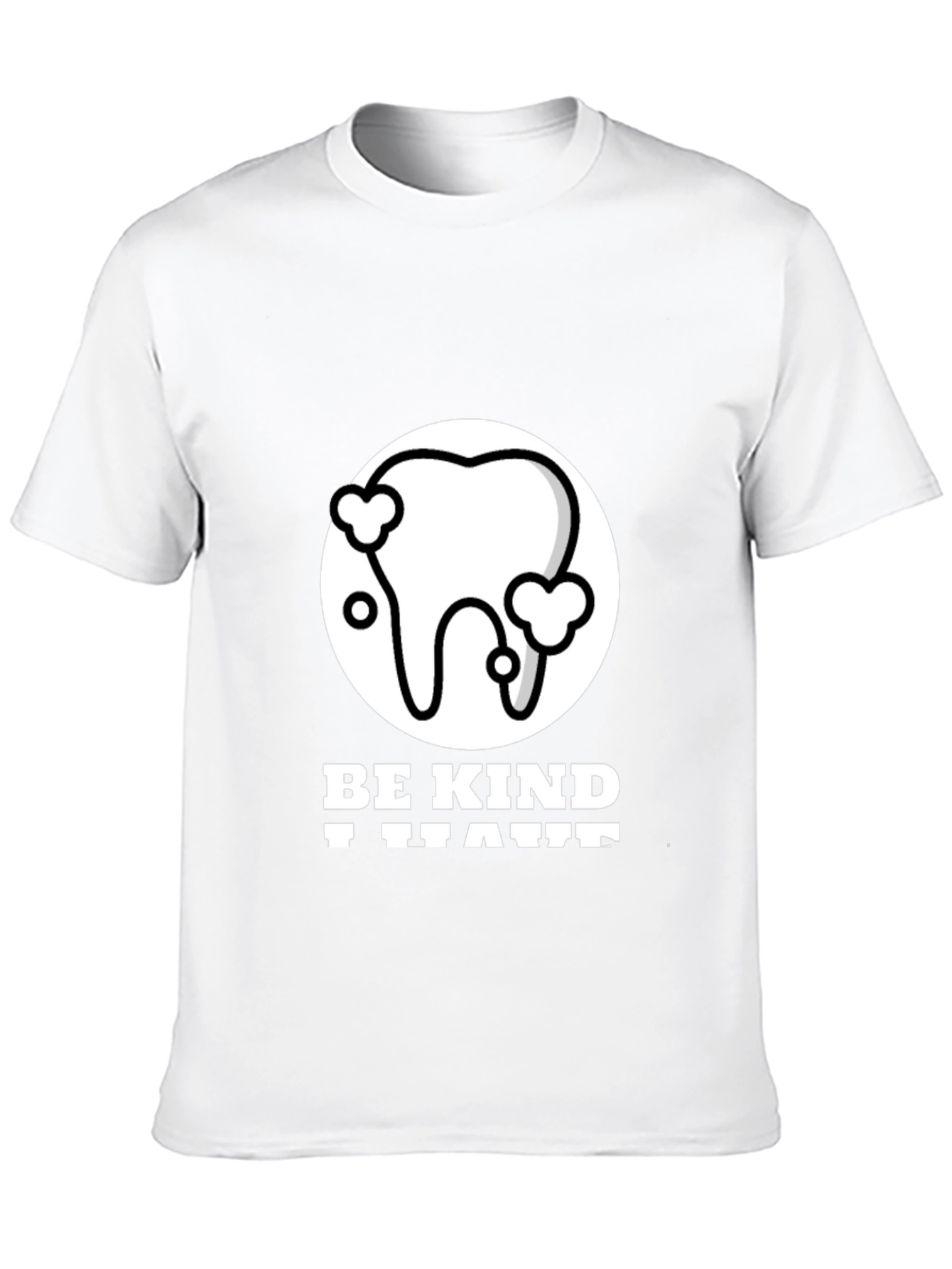 Black Be Kind T-Shirt - Graphic Print Cotton Tee view 10
