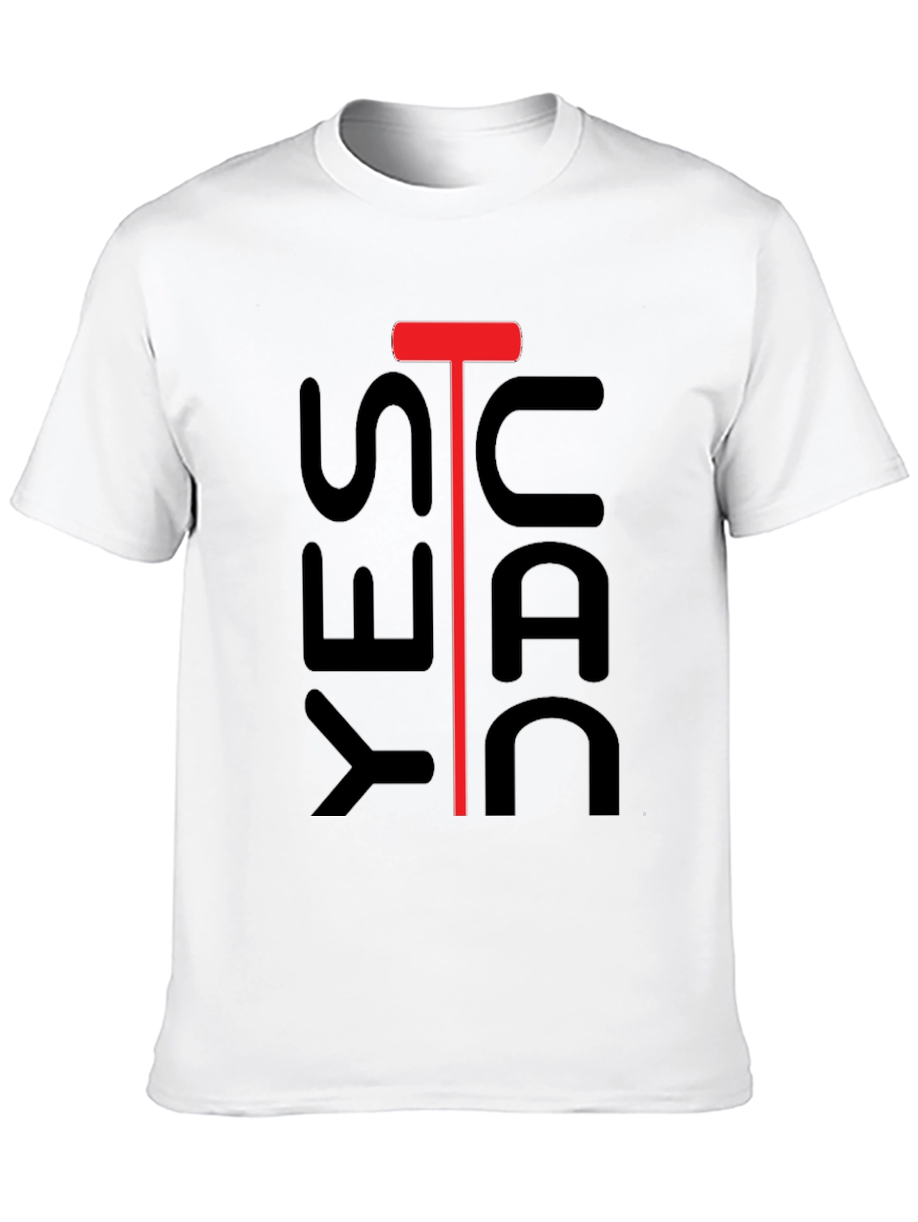 Black Yes Dude Funny Graphic T-Shirt view 10