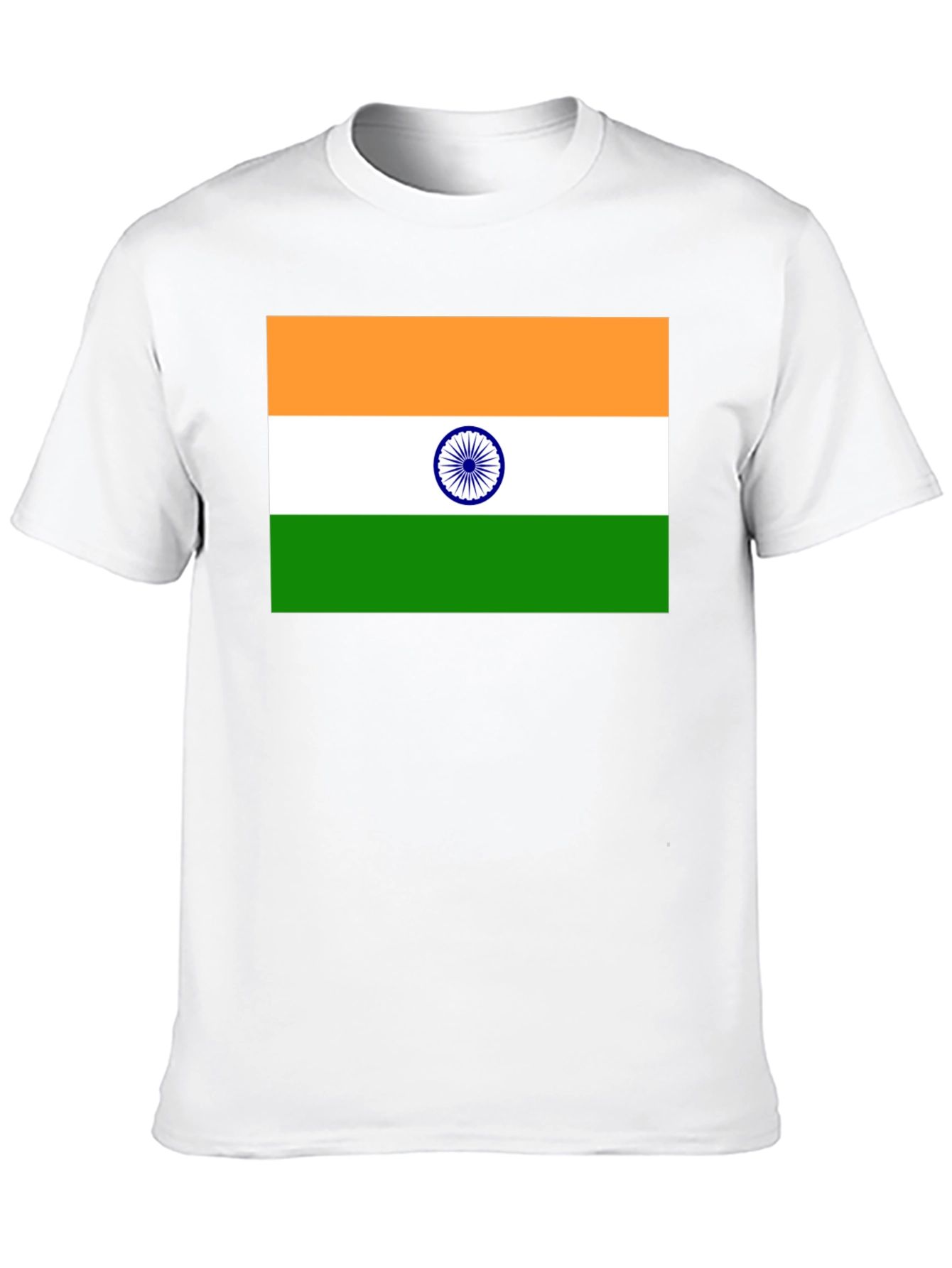 Black India Flag T-Shirt - Patriot Pride view 10