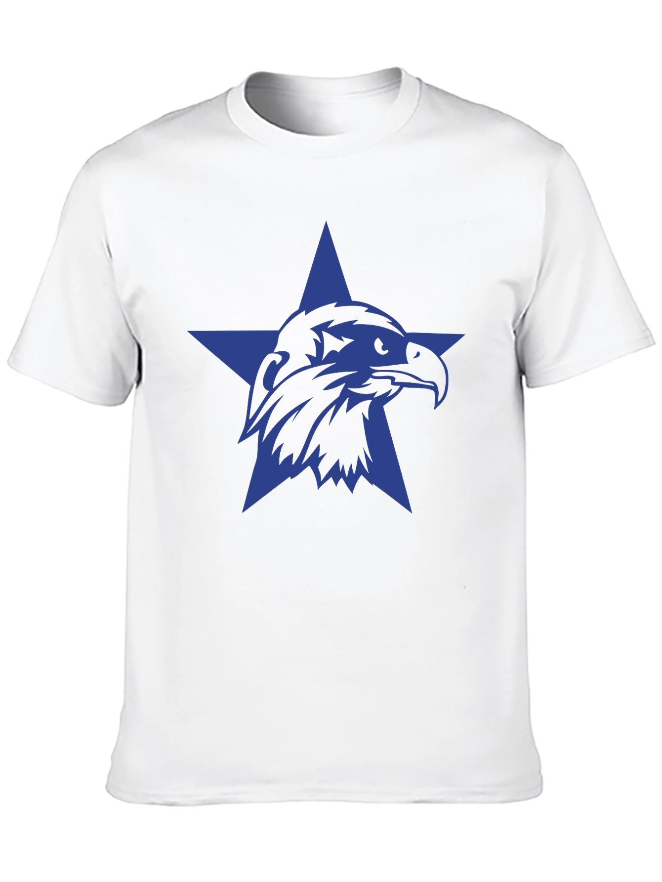 Black Eagle Star Black T-Shirt view 10
