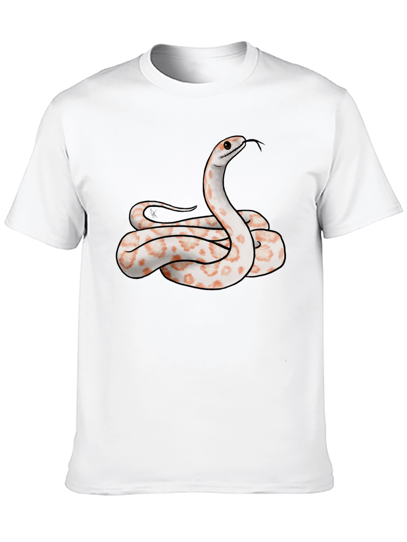 Black Snake Graphic Tee - Cool Reptile Design T-Shirt view 10