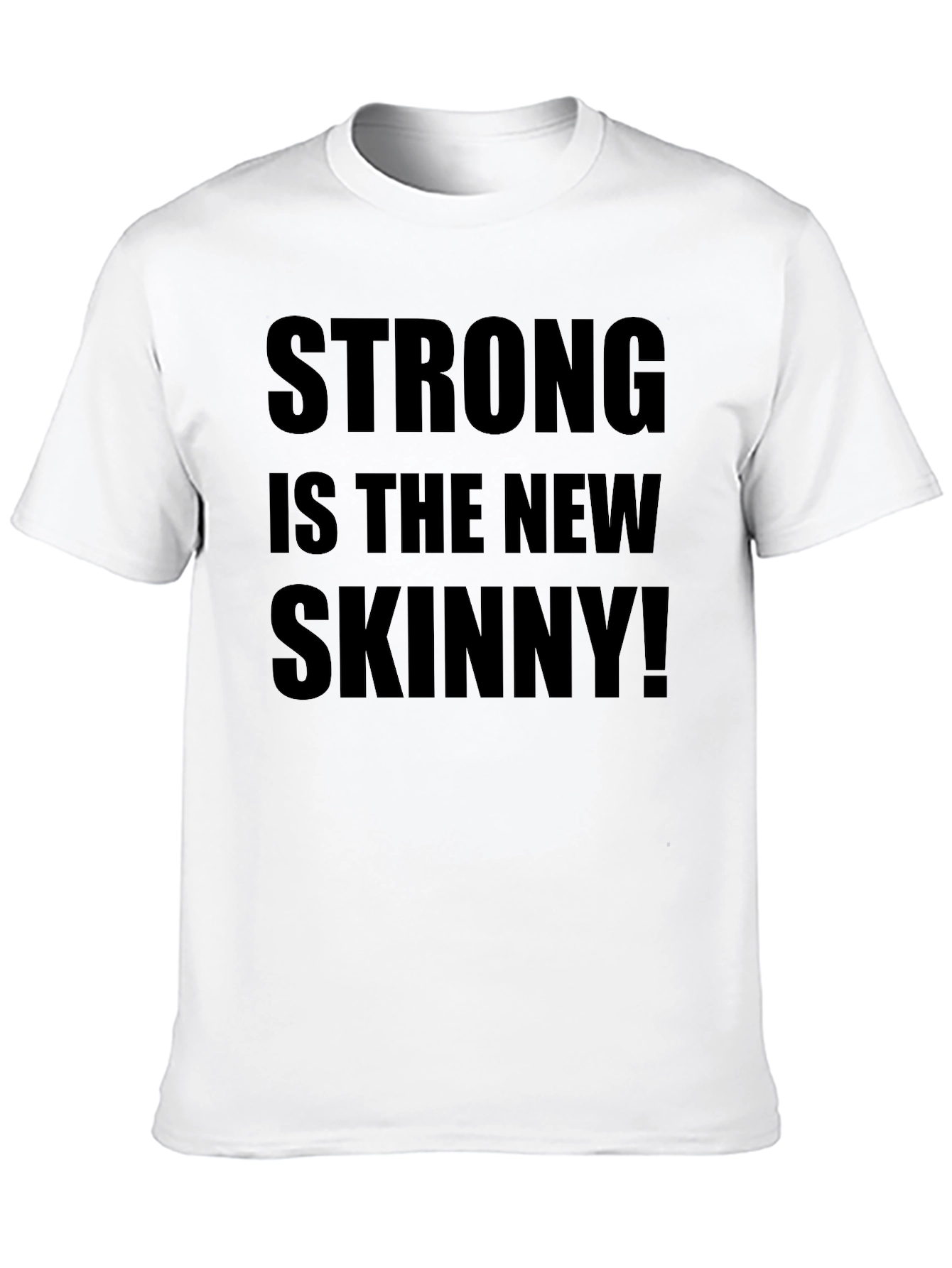 Black Strong is The New Skinny T-Shirt view 10