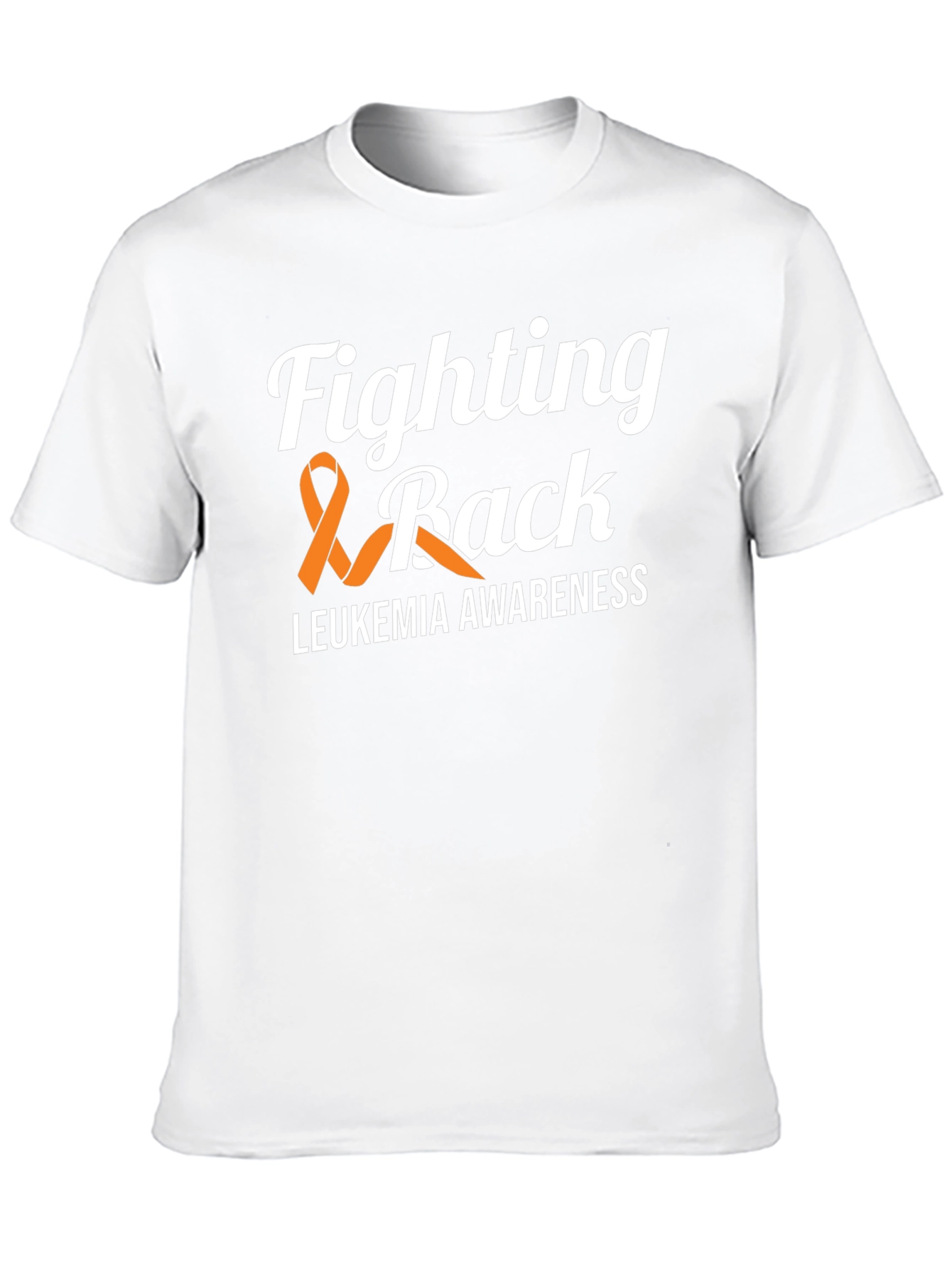 Black Leukemia Awareness T-Shirt - Fighting Back view 10