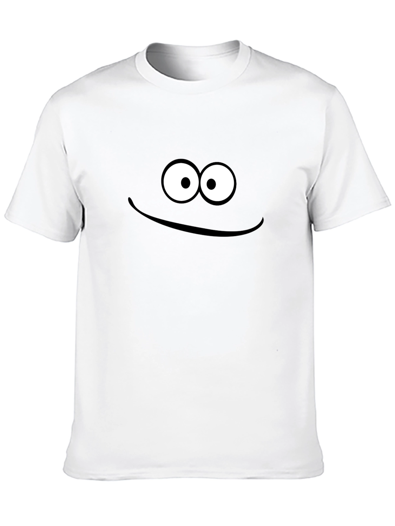 Black Funny Face Graphic T-Shirt - Soft Cotton Tee view 10