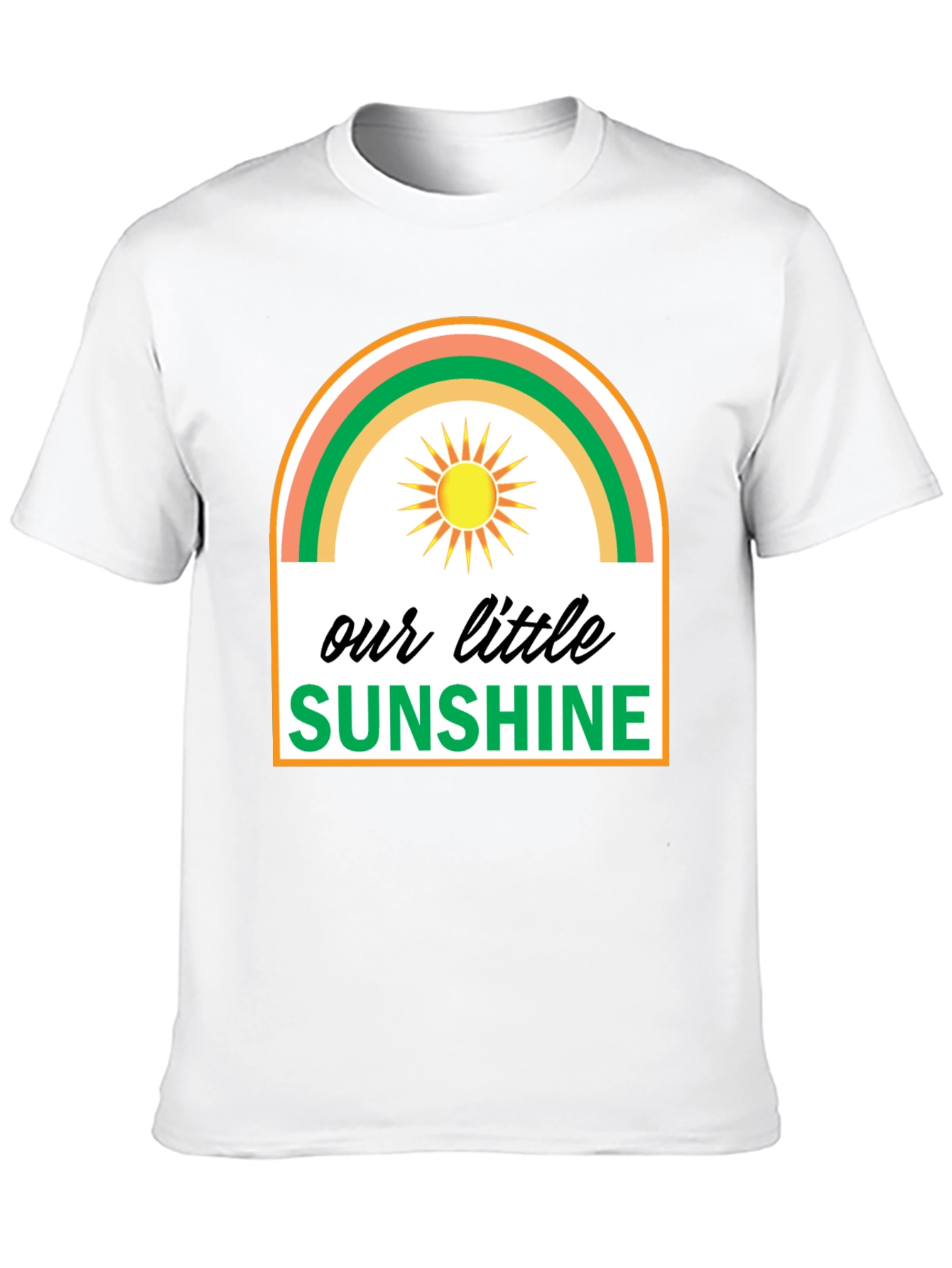 Black Our Little Sunshine Graphic Tee - Unisex view 10