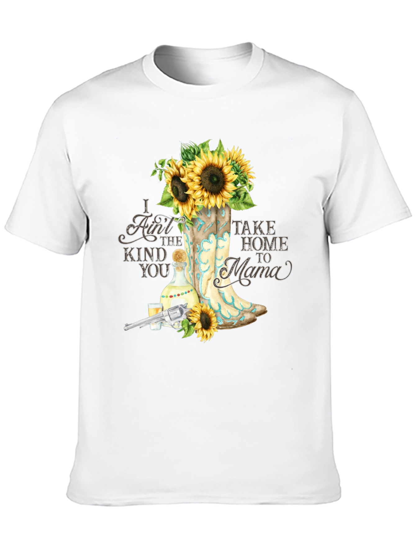 Black I Ain't the Kind You Take Home to Mama T-Shirt view 10