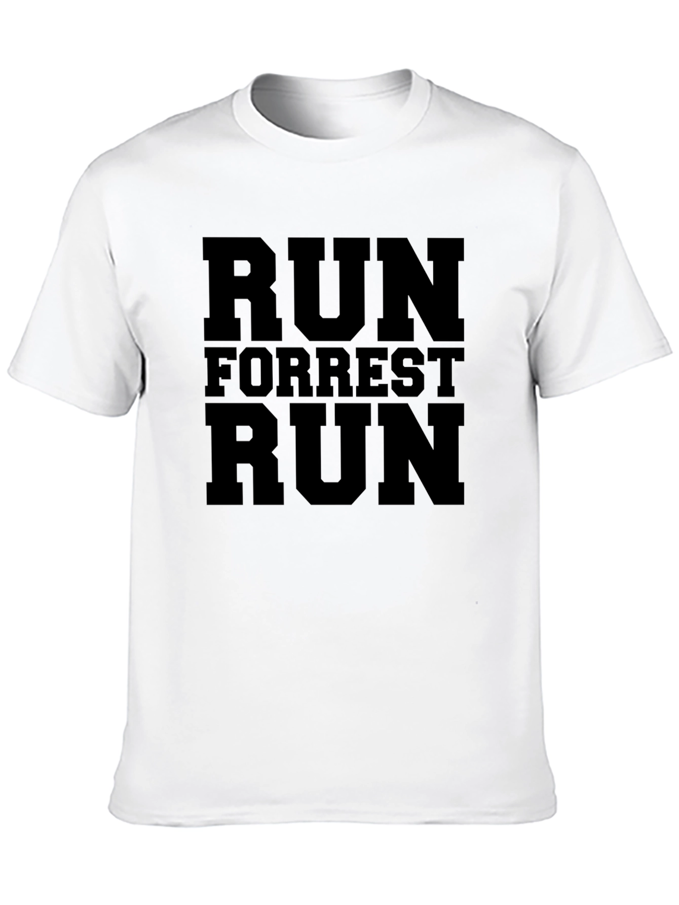 Black Run Forrest Run T-Shirt - Classic Movie Tee view 10