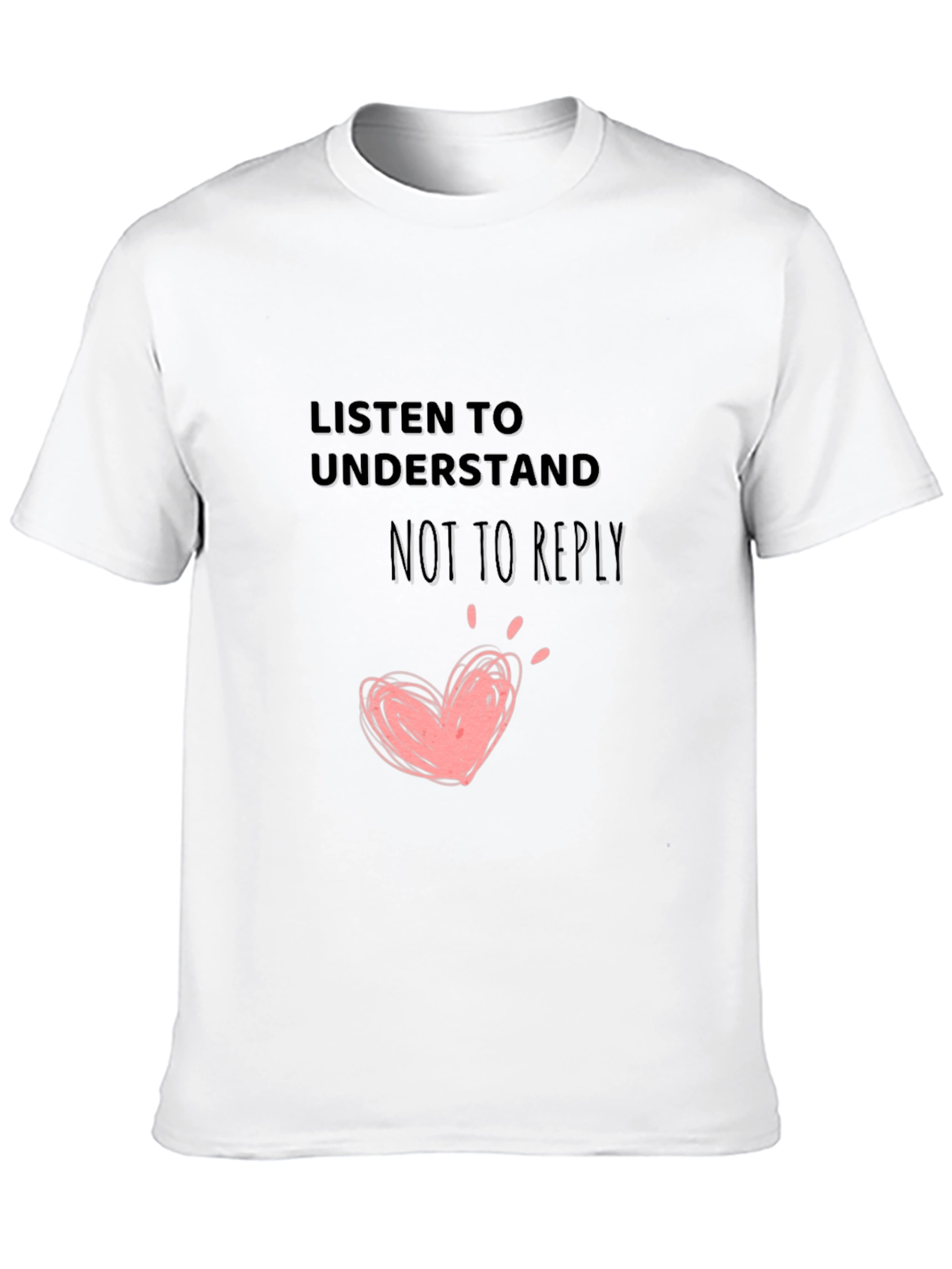 Black Listen To Understand Graphic T-Shirt view 10