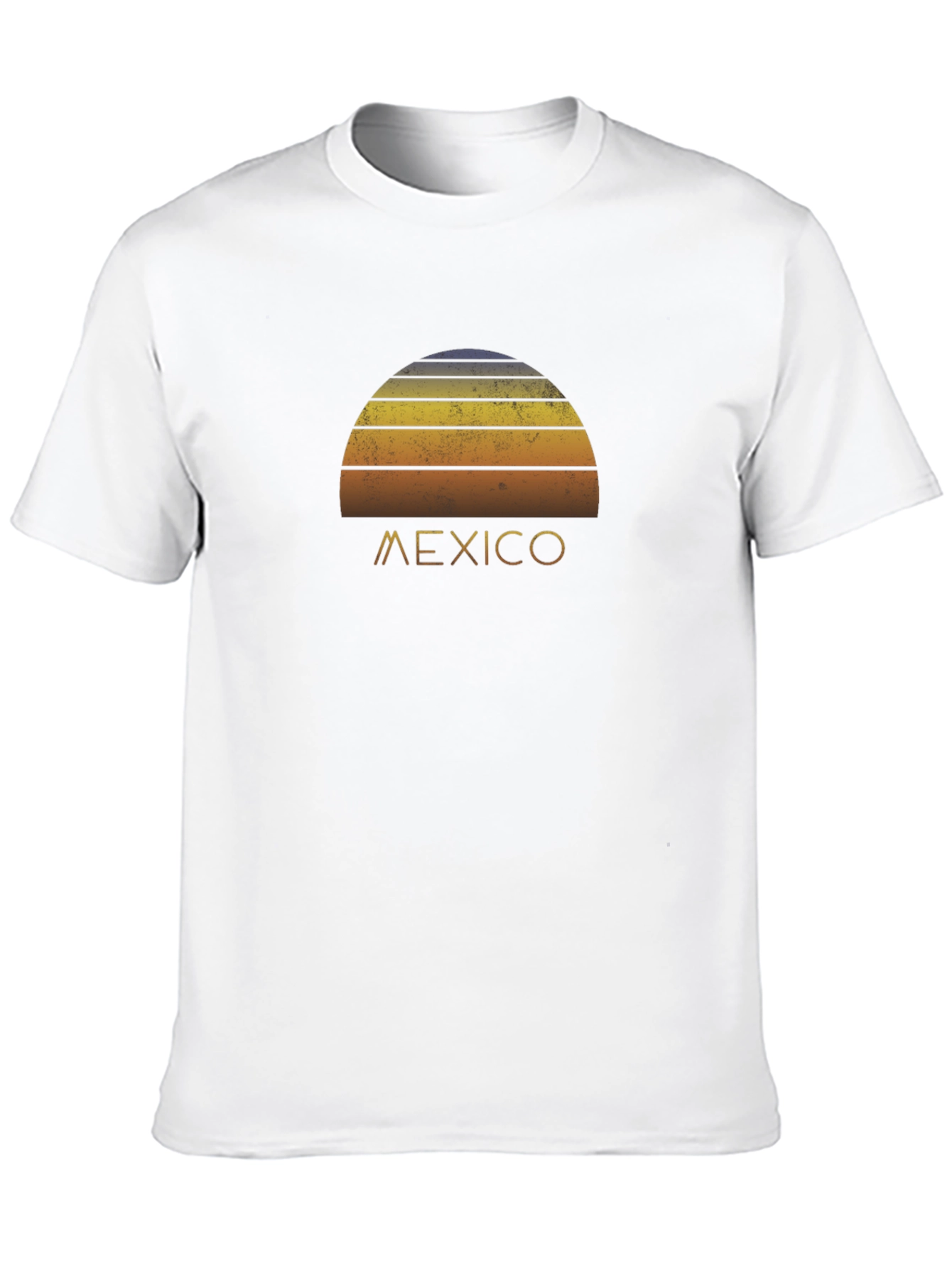 Black Retro Mexico Sunset Graphic Tee view 10
