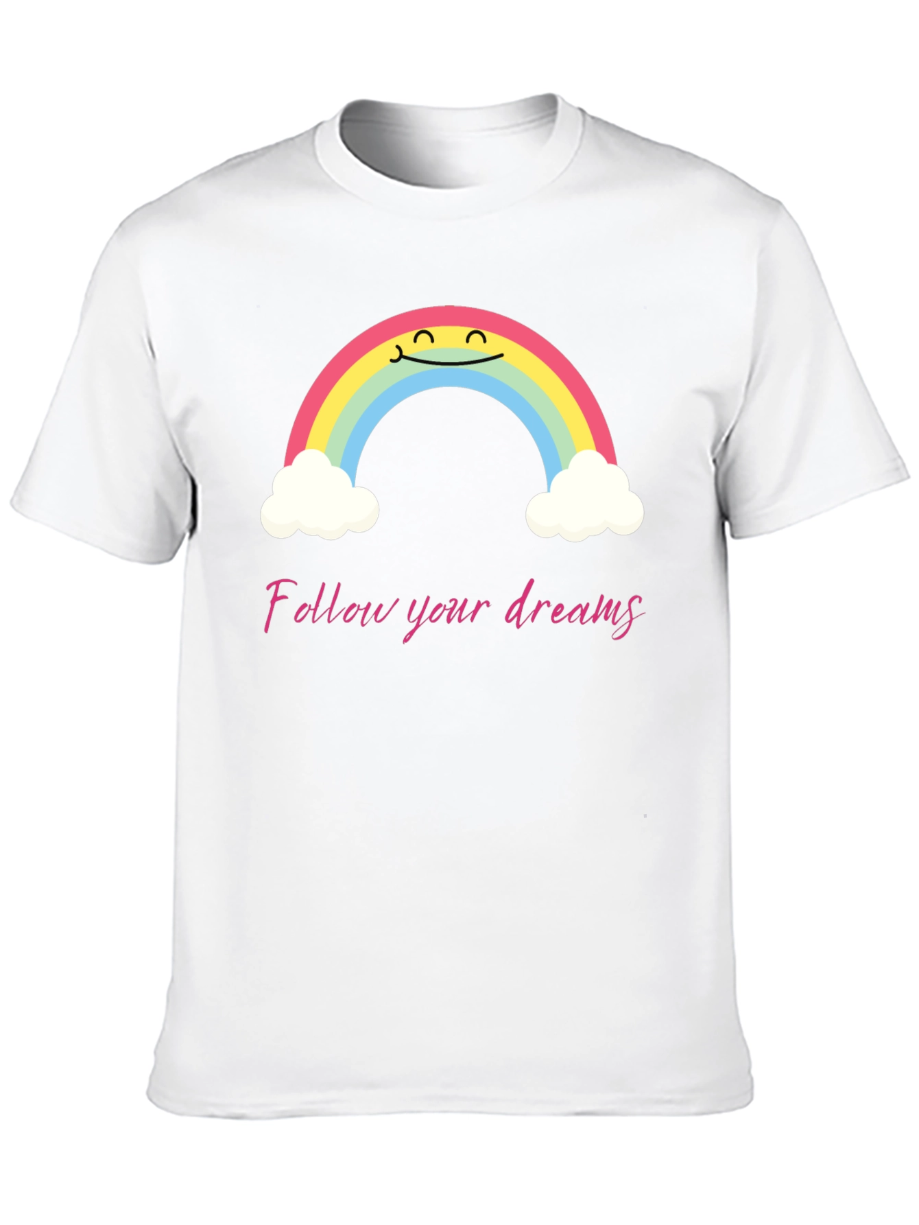 Black Rainbow Dreams Graphic Tee - Follow Your Dreams view 10