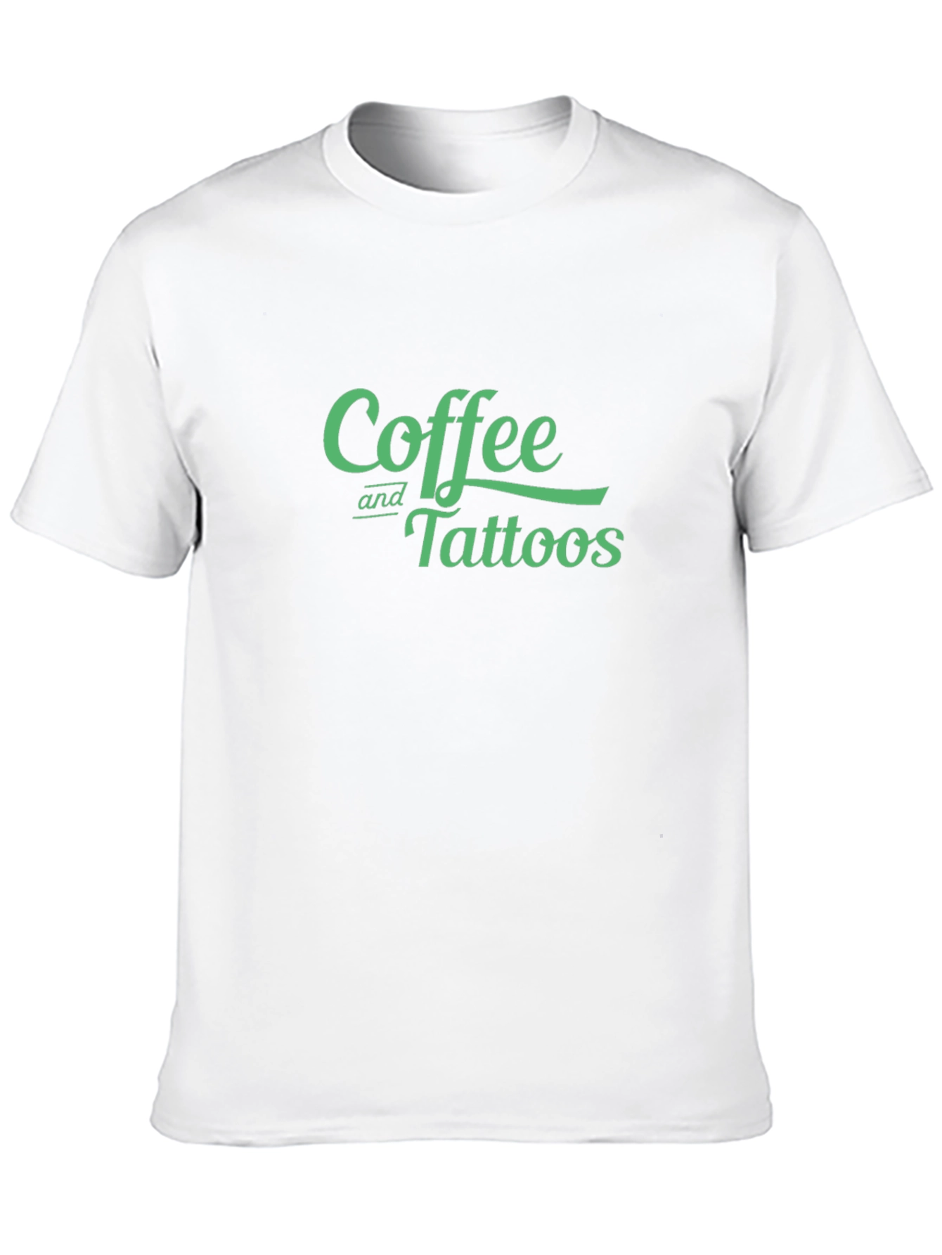 Black Coffee and Tattoos Graphic Tee - Cool Casual Style view 10