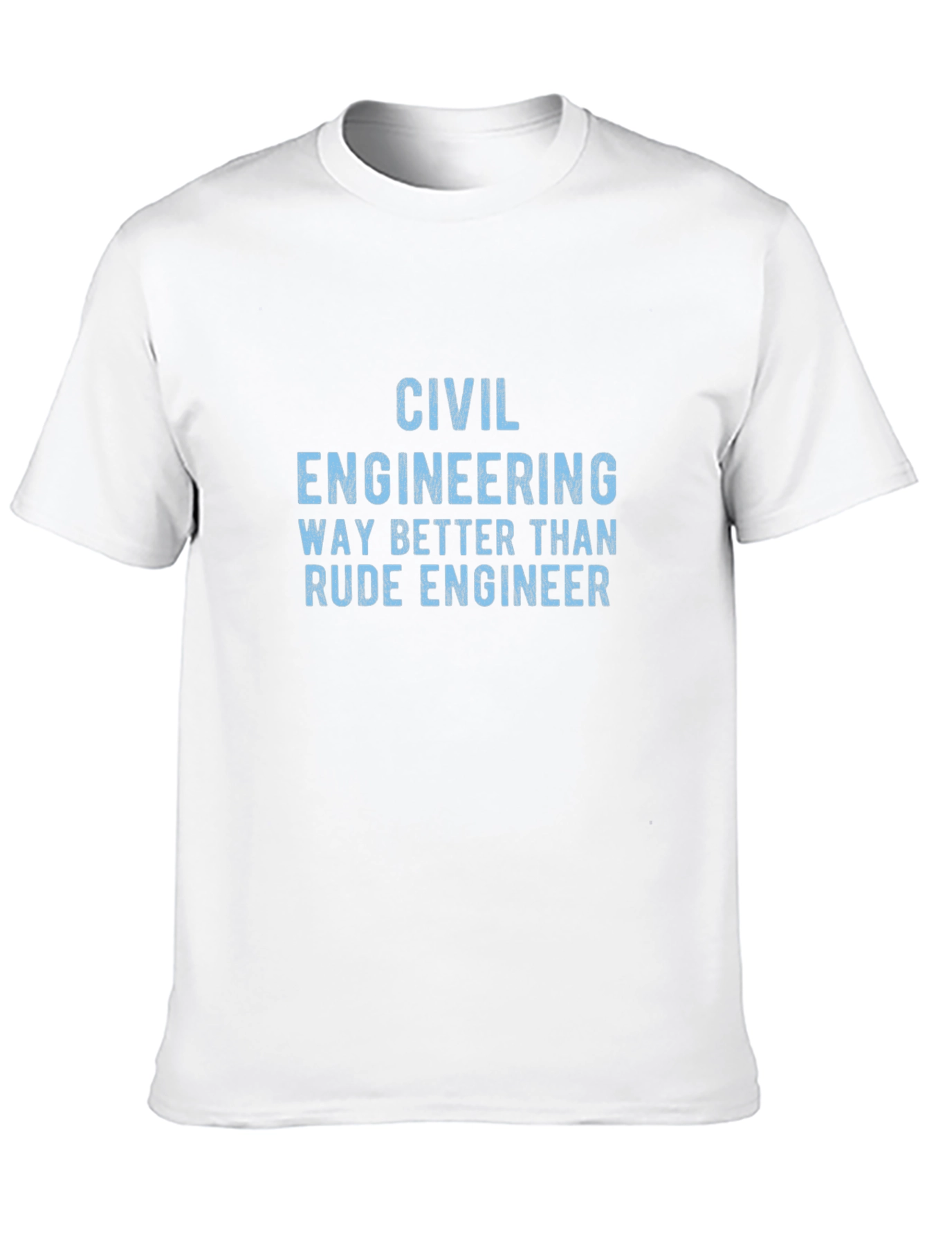 Black Civil Engineering T-Shirt - Better Than Rude Engineer view 10
