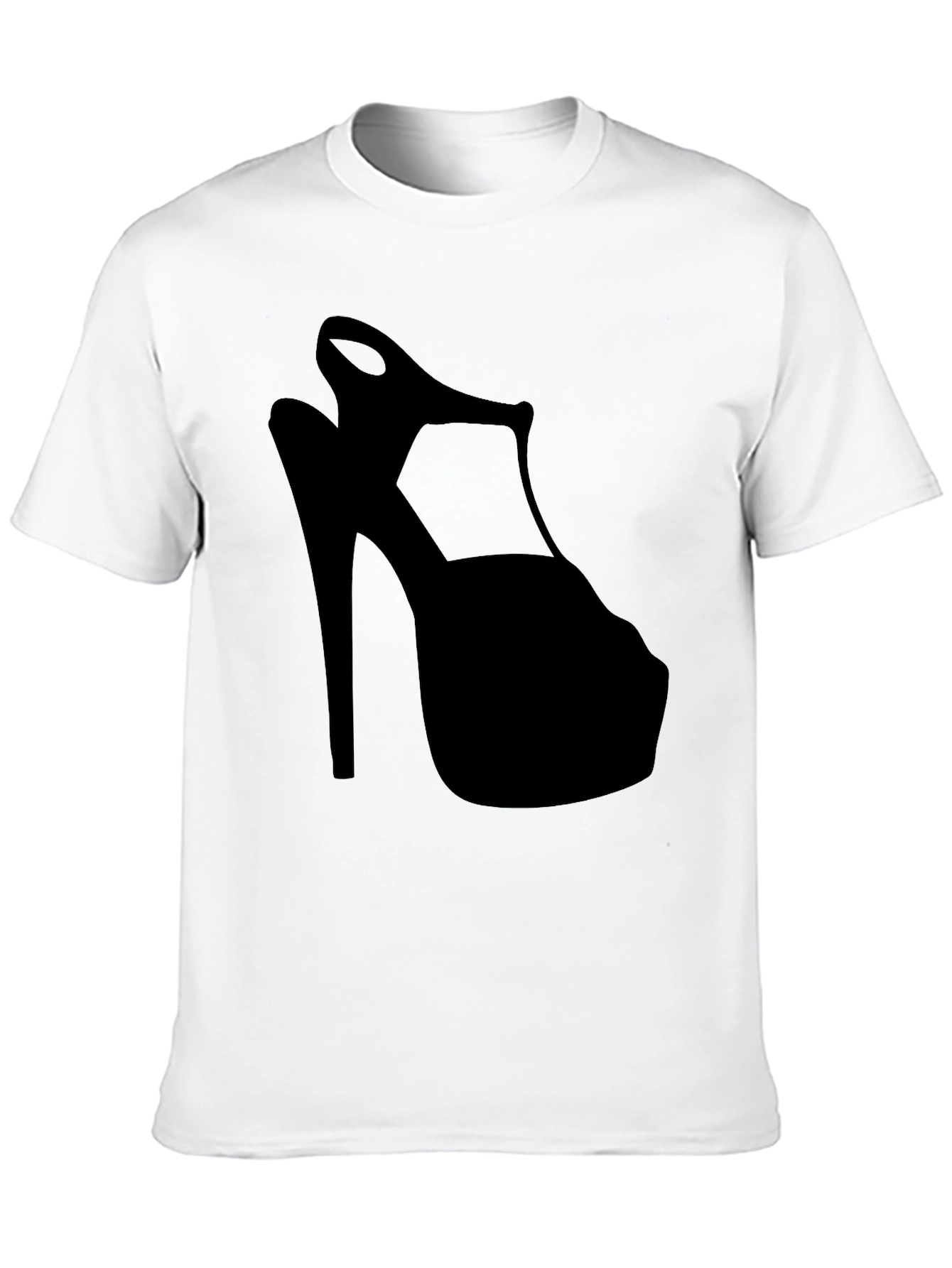 Black High Heel T-Shirt - Fashion Statement Tee view 10