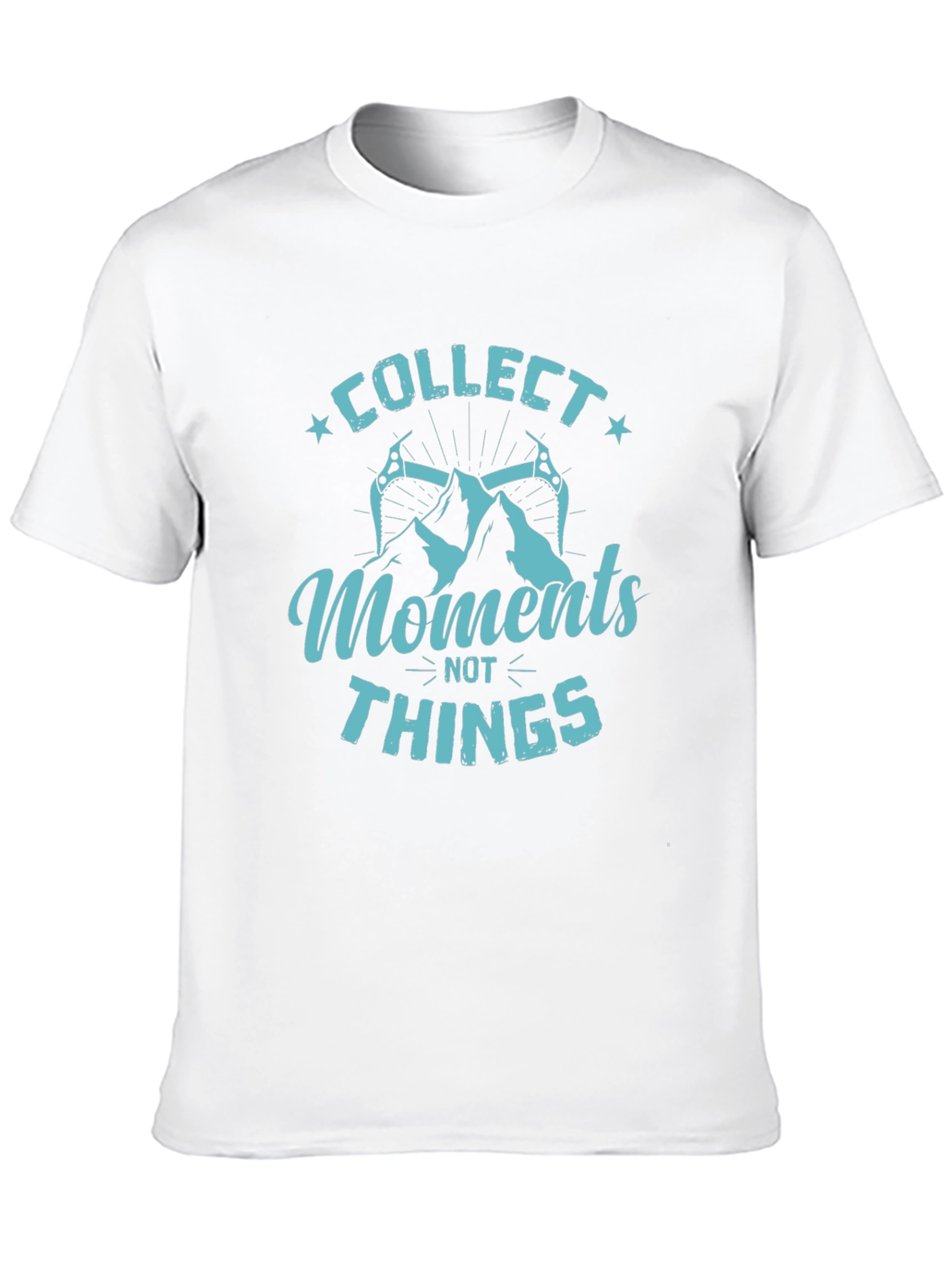 Black Collect Moments Not Things Black Graphic Tee view 10