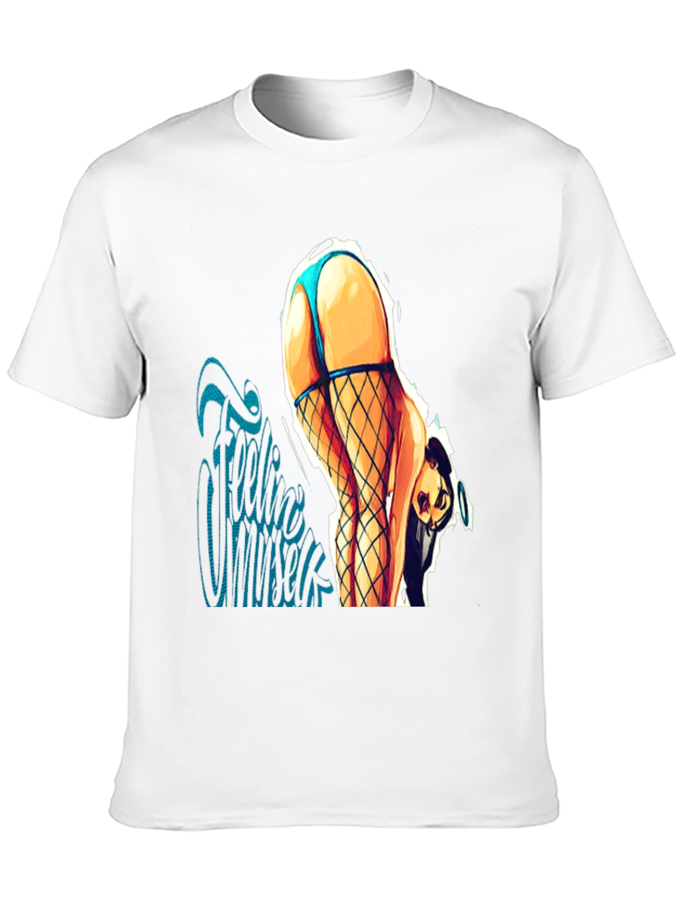 Black Feelin' Myself Graphic Tee - Black view 10