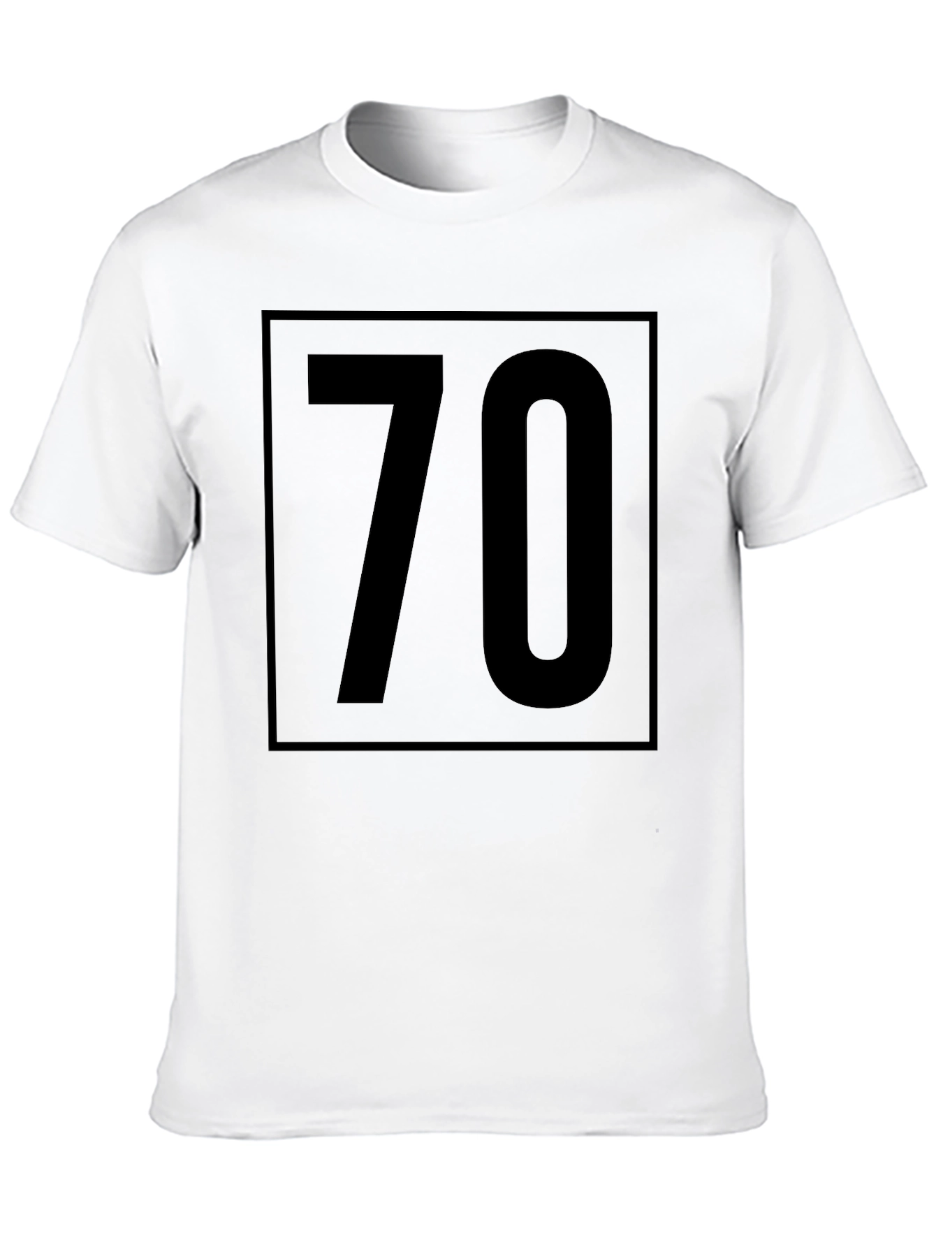 Bold 70 Graphic Tee - Classic Black - 10