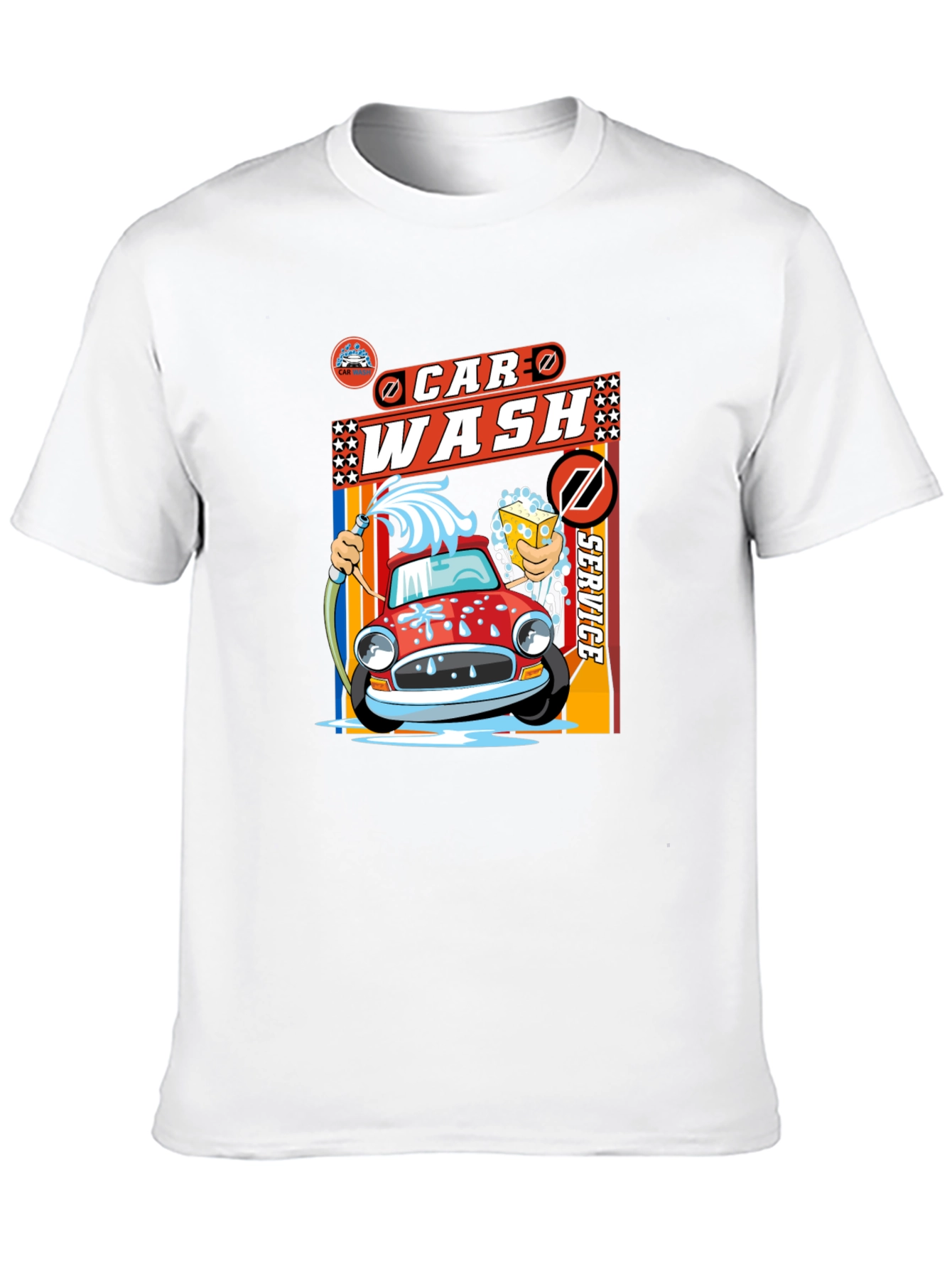 Black Car Wash Service Graphic Tee - Soft Cotton Blend view 10