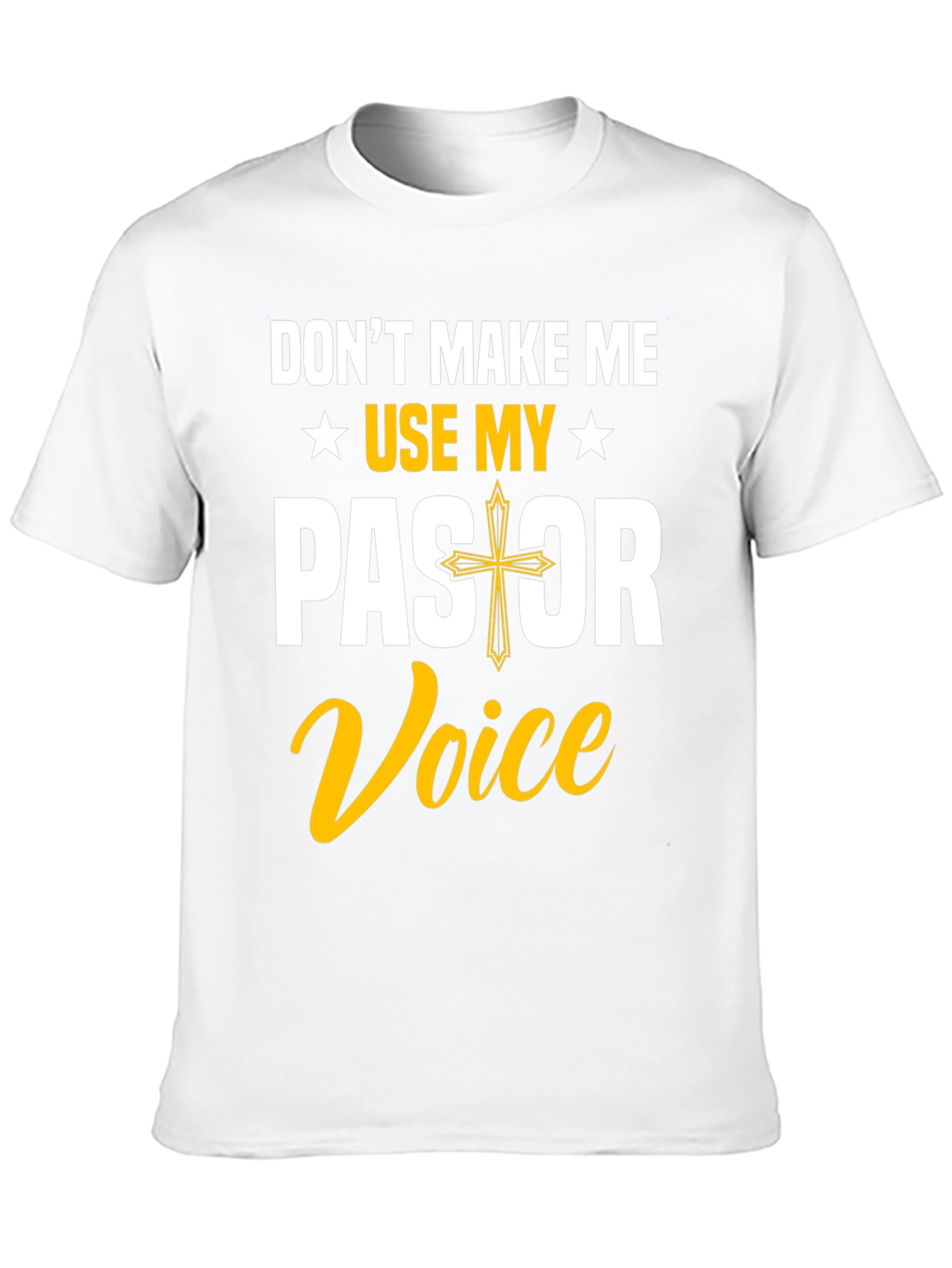 Black Pastor Voice Graphic T-Shirt view 10