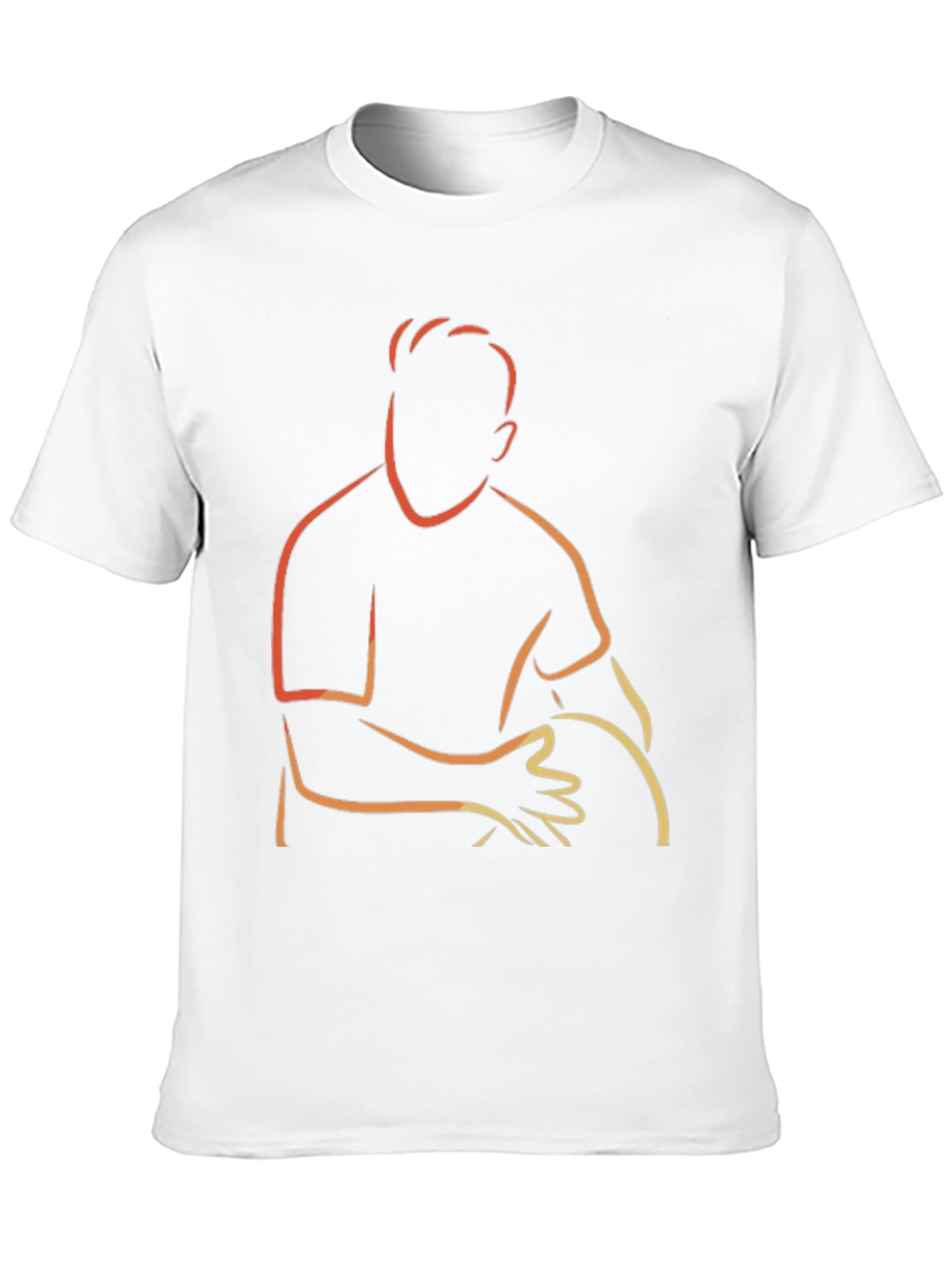 Black Minimalist Drummer Graphic Tee - Modern Line Art view 10