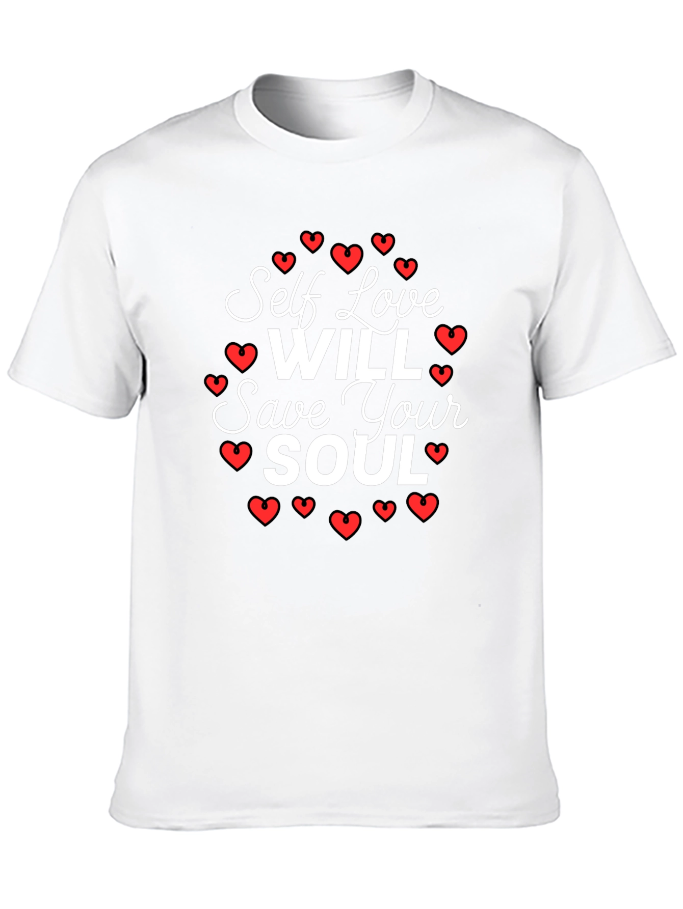 Black Self Love Will Save Your Soul T-Shirt view 10