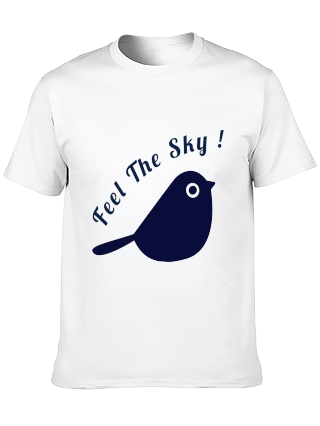 Black Feel The Sky! Graphic Tee view 10