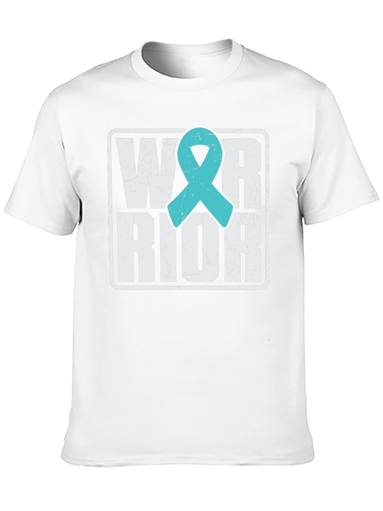 Black Warrior Teal Ribbon T-Shirt view 10